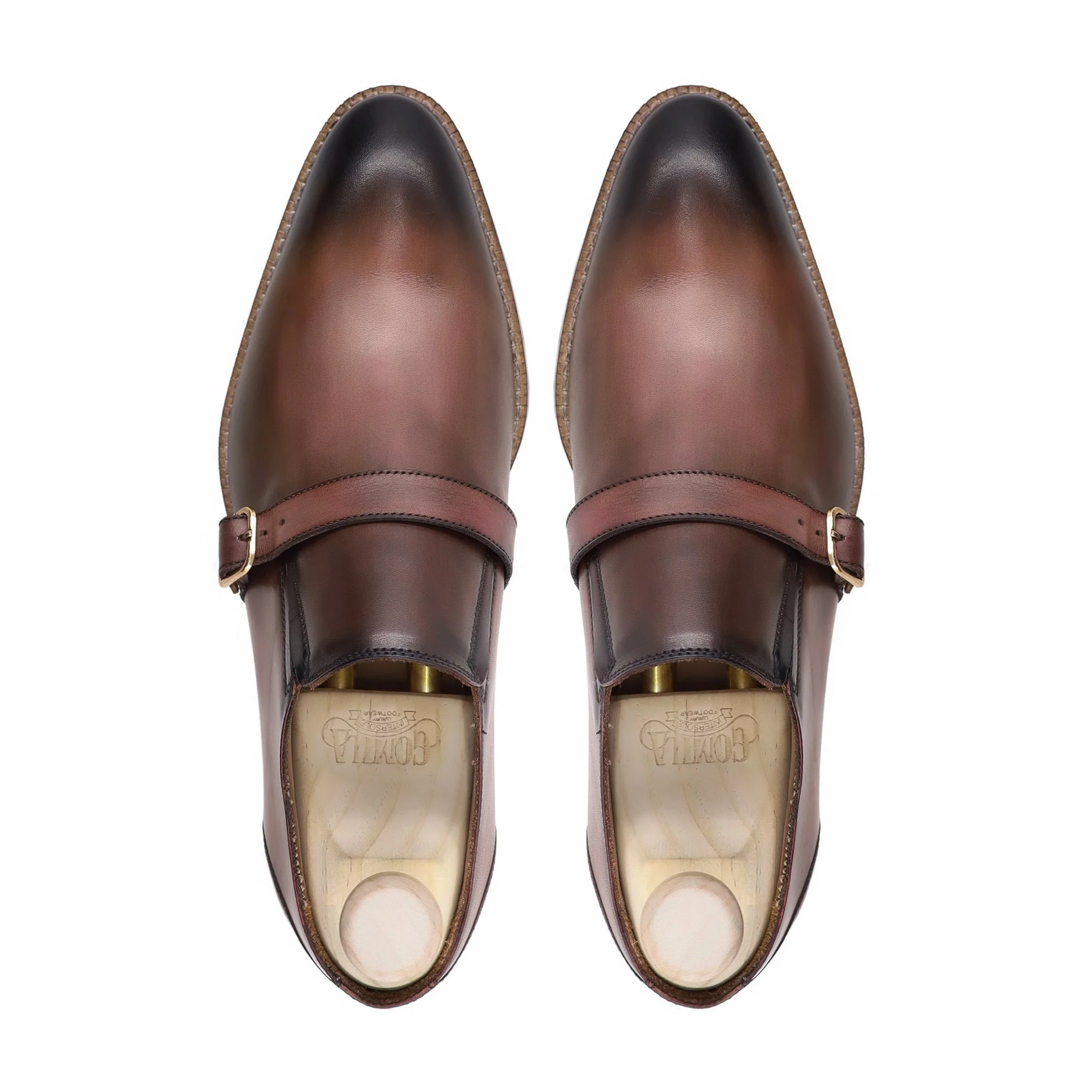 Twila - Men's Brown Patina Calf Leather Loafer - Image 3
