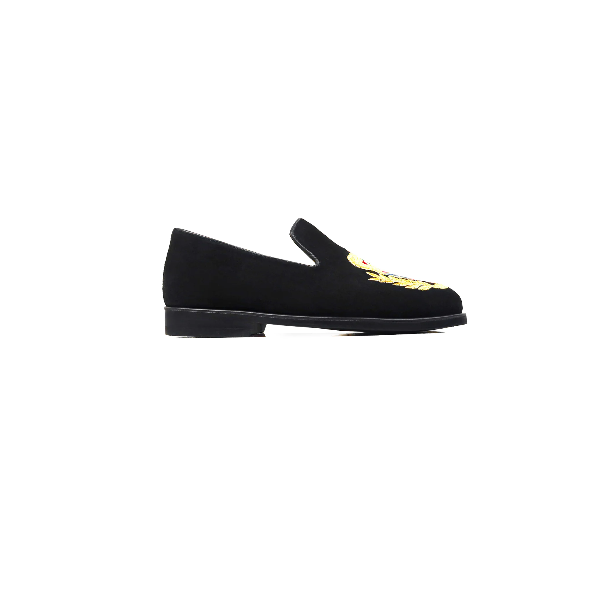 Rovio - Kid's Black Kid Suede Loafer (5-12 Year's Old) - Image 2