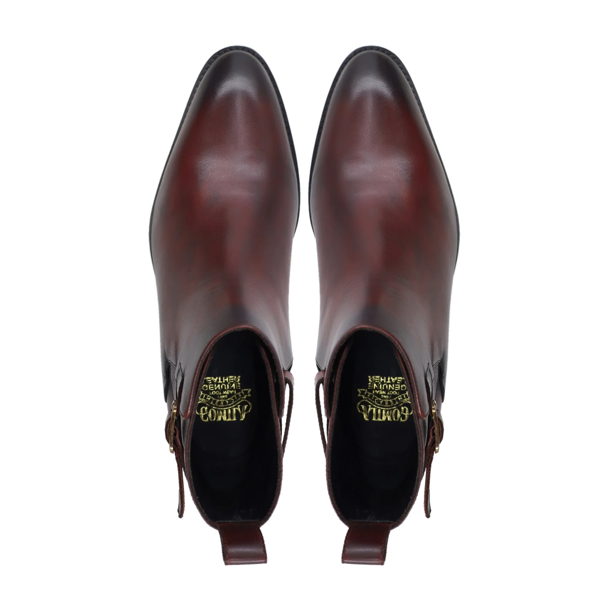 Atsushi - Men's Oxblood Calf Leather Jodhpur Boot - Image 3