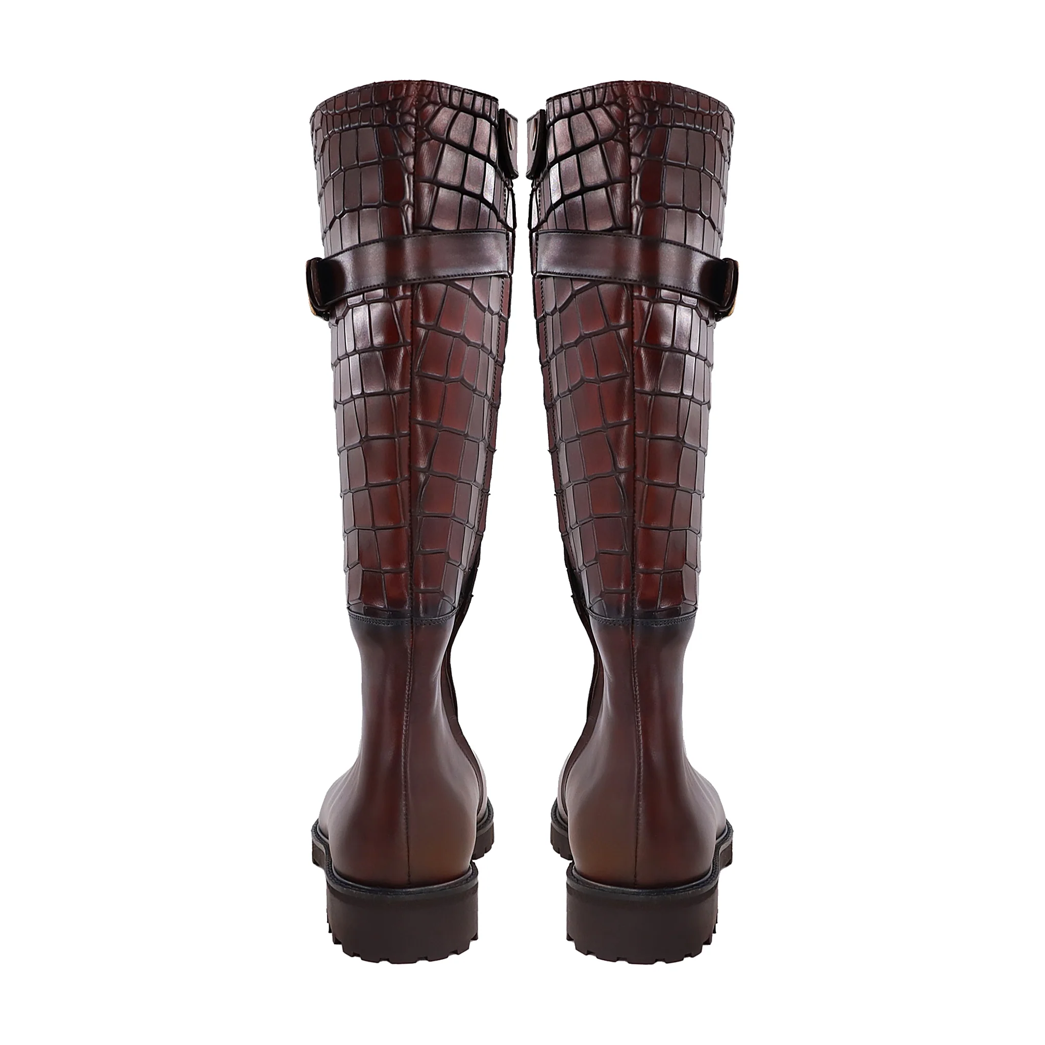 Benedi - Men's Oxblood Calf Leather Boot - Image 3