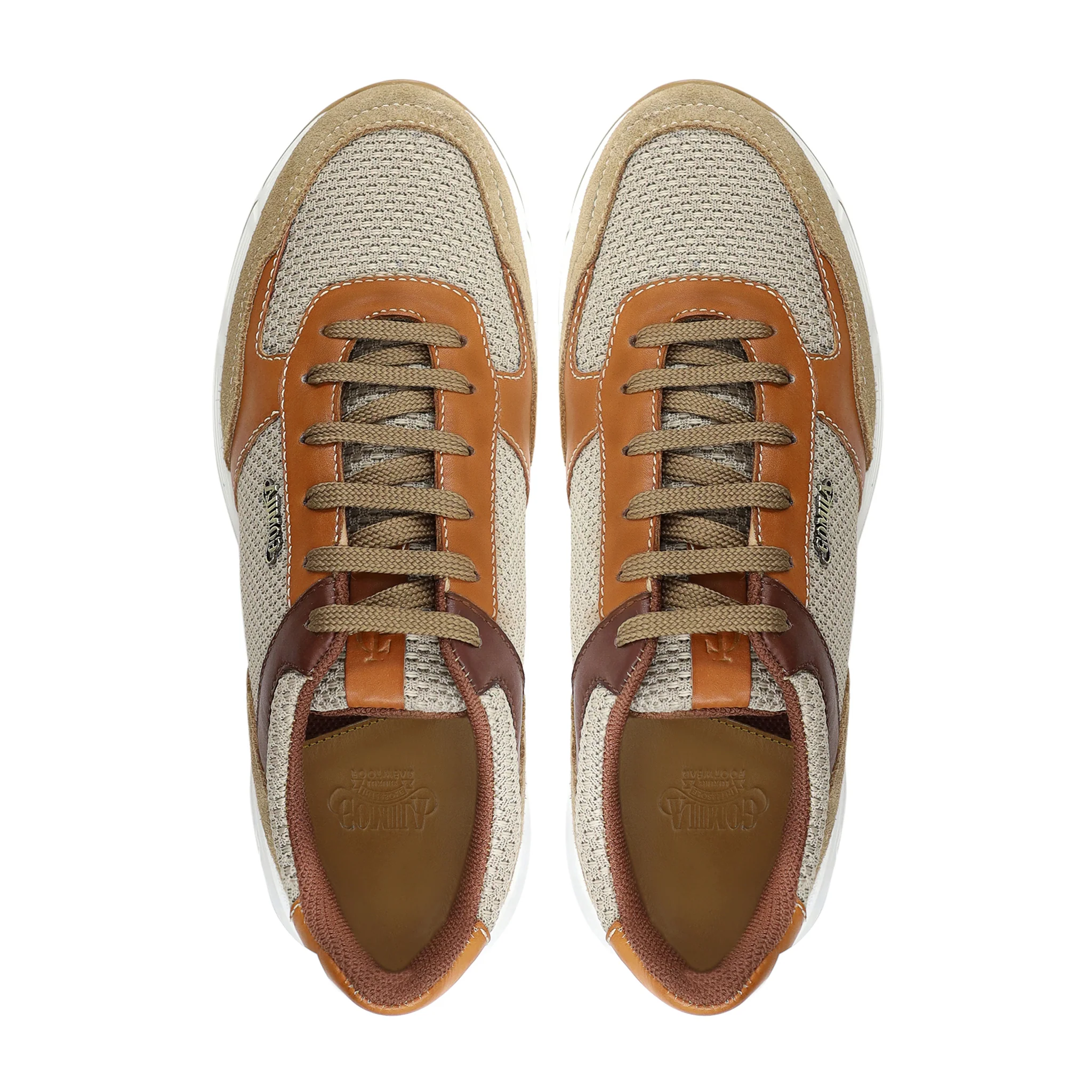 Bernal - Men's Tan Sneaker - Image 3
