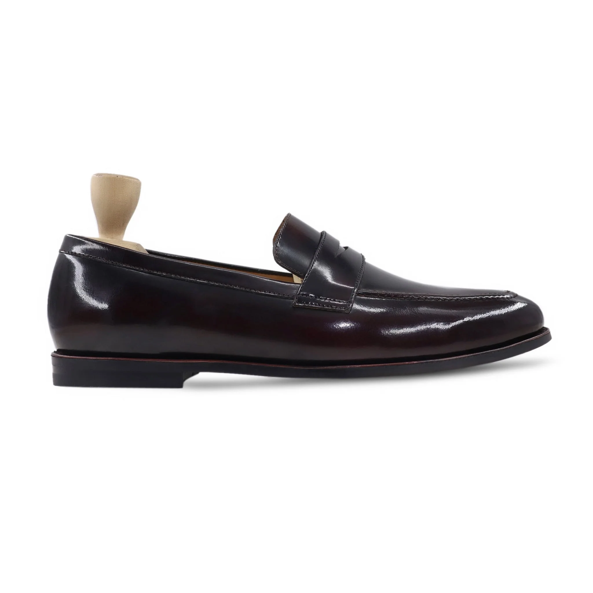 Beverli - Men's Box Leather High Shine Loafer - Image 2