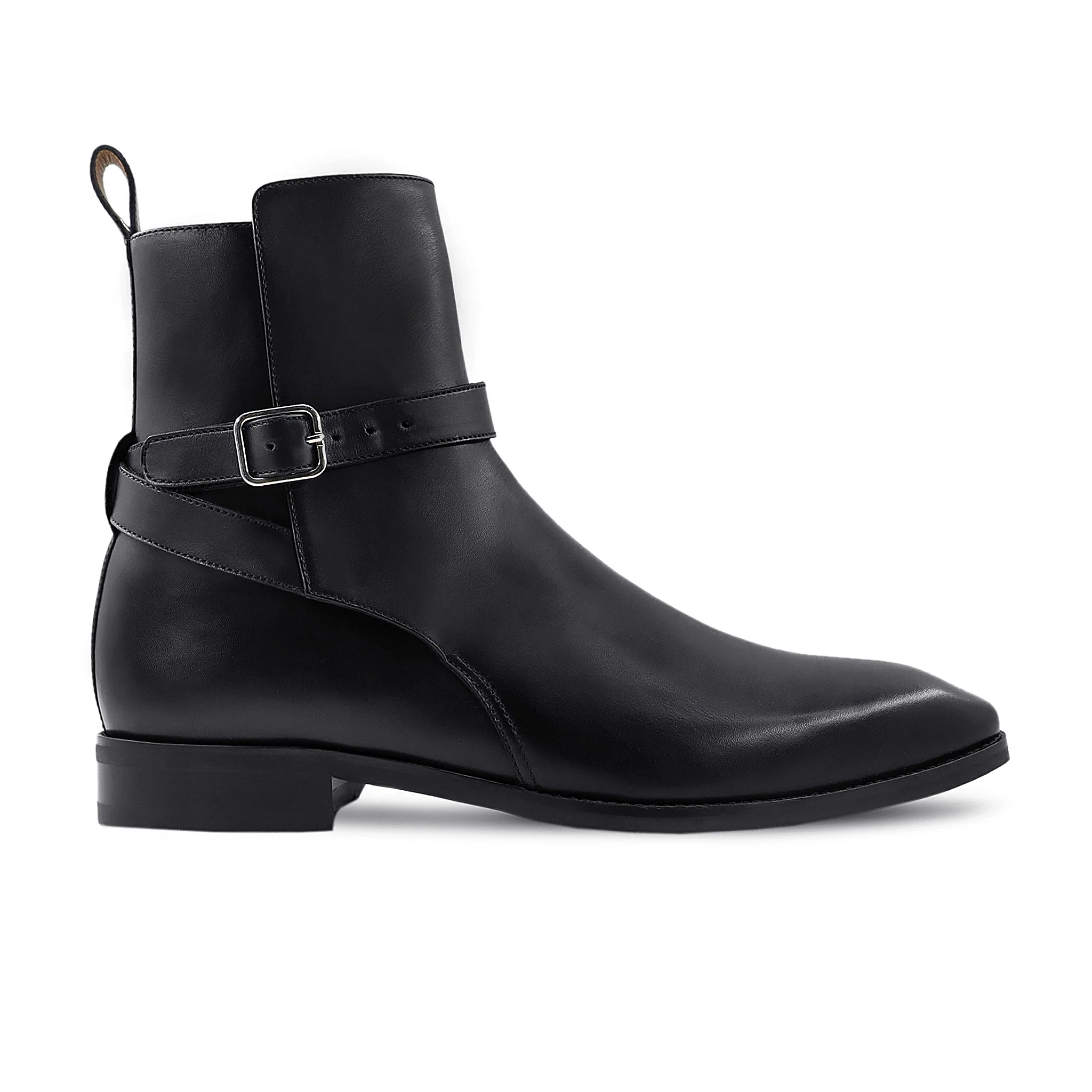 Blas - Men's Black Calf Leather Jodhpur Boot - Image 2