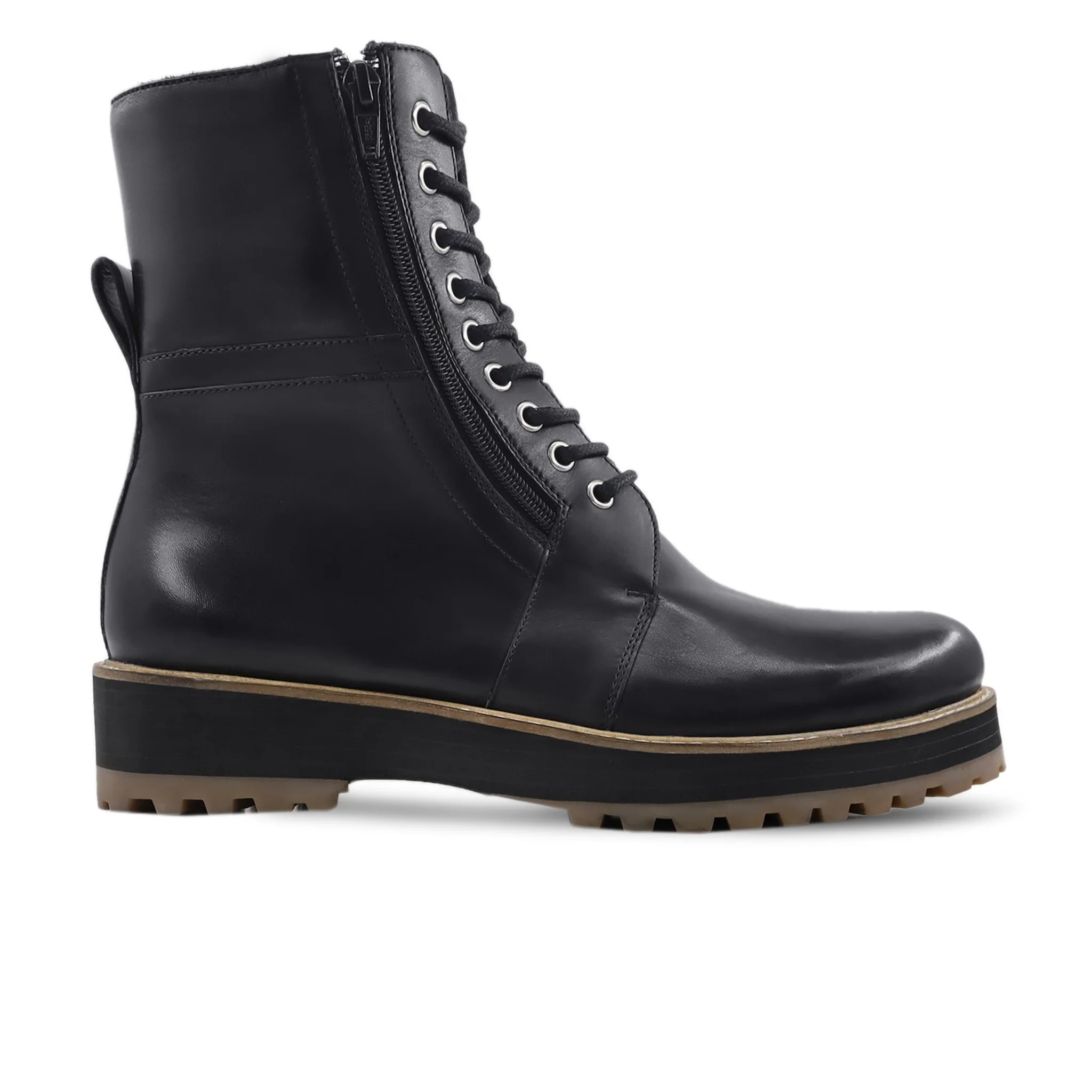 Clemz - Men's Black Calf Leather Boot - Image 2