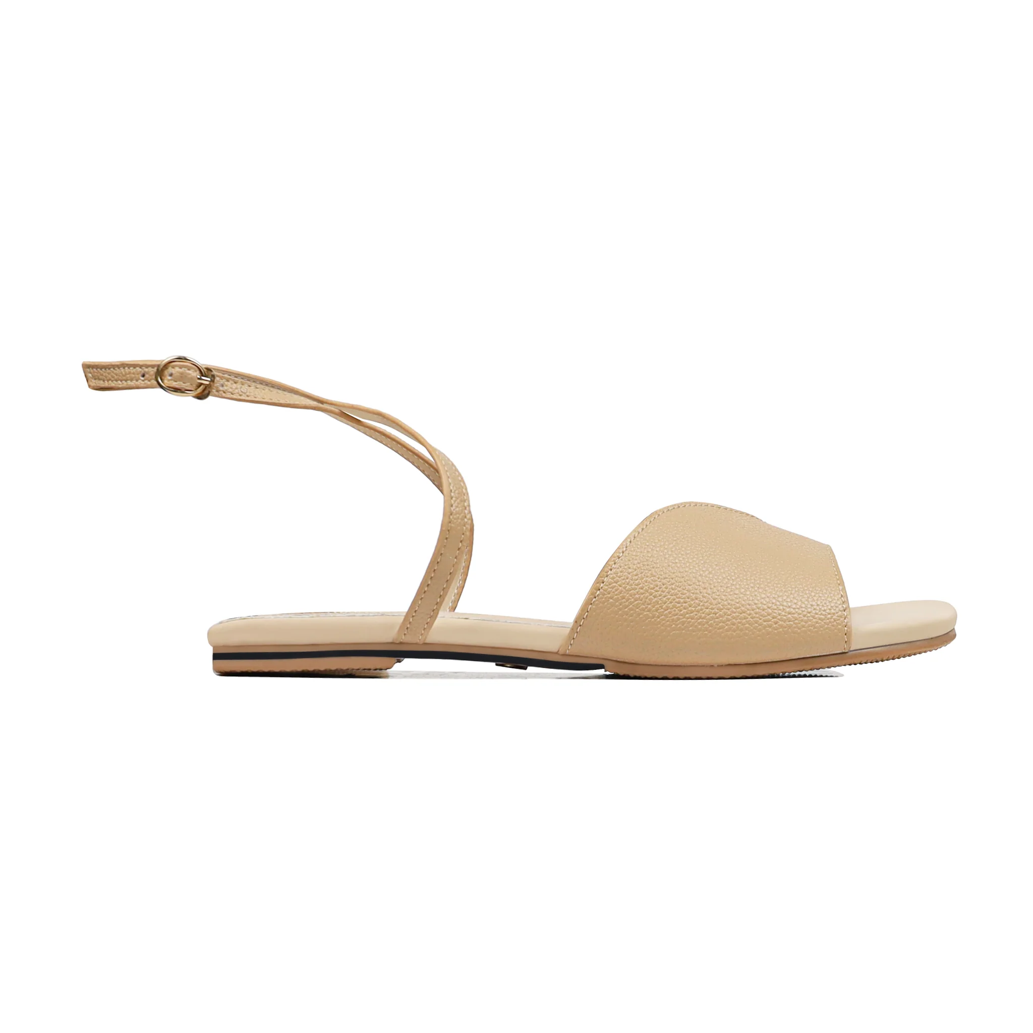 Cozy - Women's Light Beige Strapped Sandal - Image 2