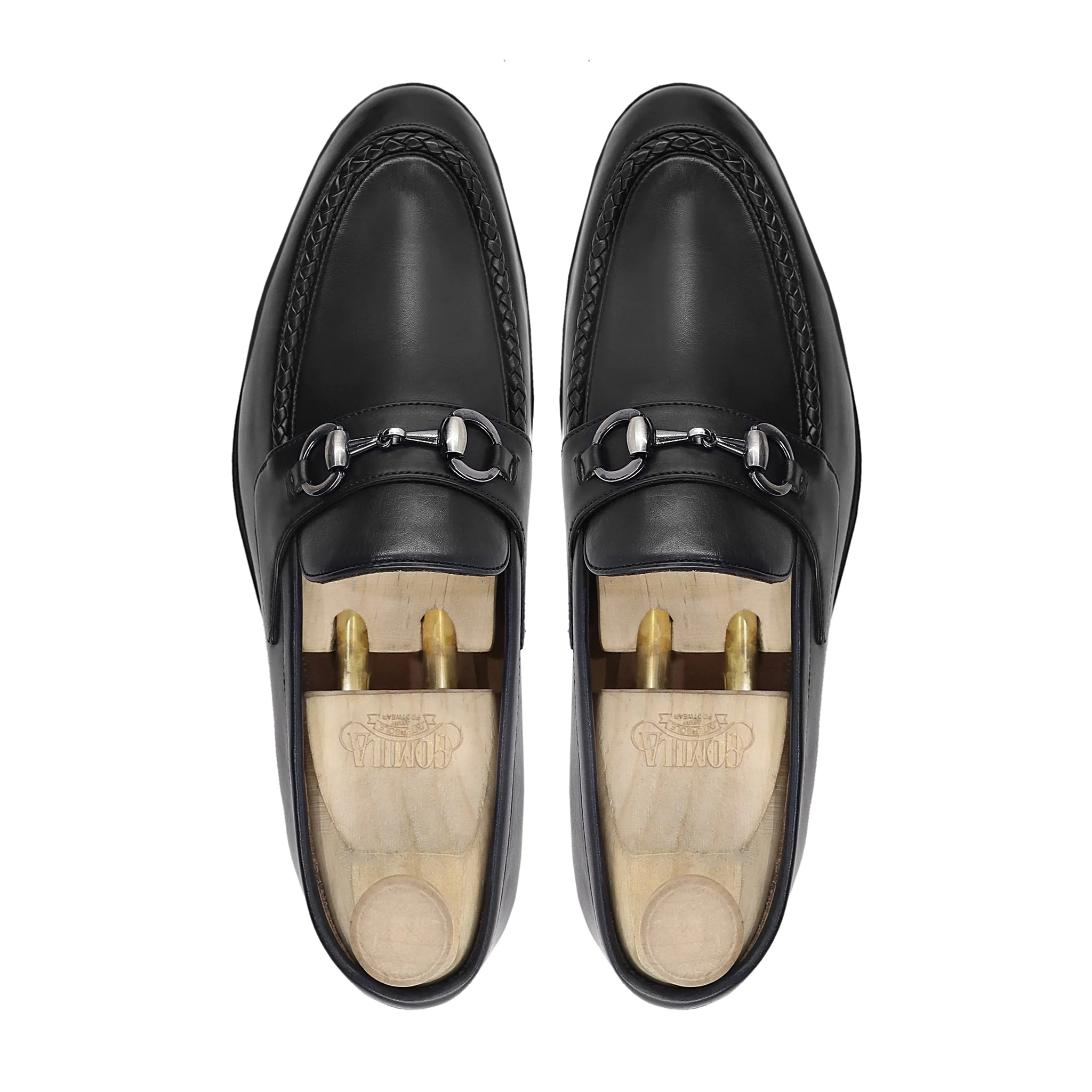 Damla - Men's Black Calf Leather Loafer - Image 3