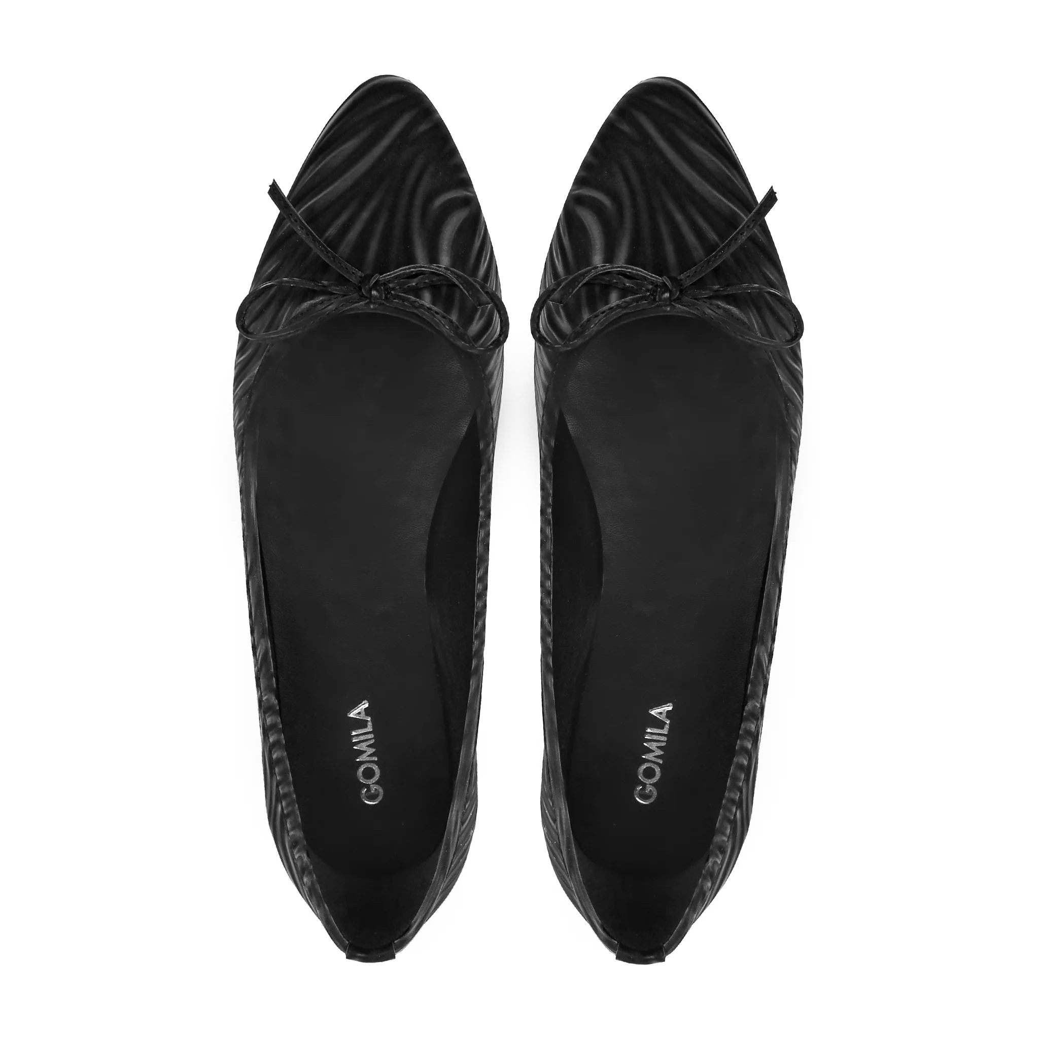 Diva - Ladies Black Calf Leather Loafer - Image 3