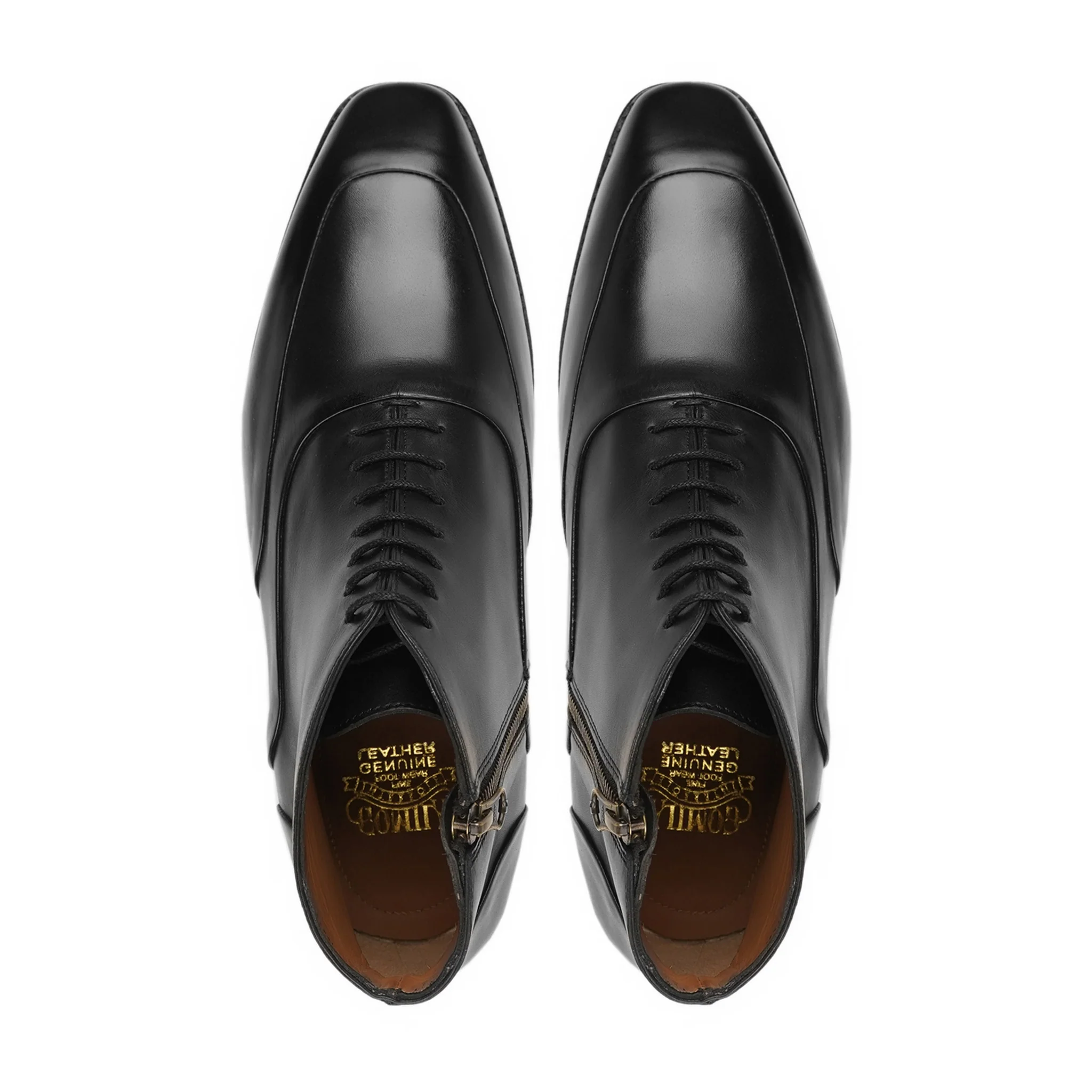 Donduseni - Men's Black Calf Leather Chukka Boot - Image 3