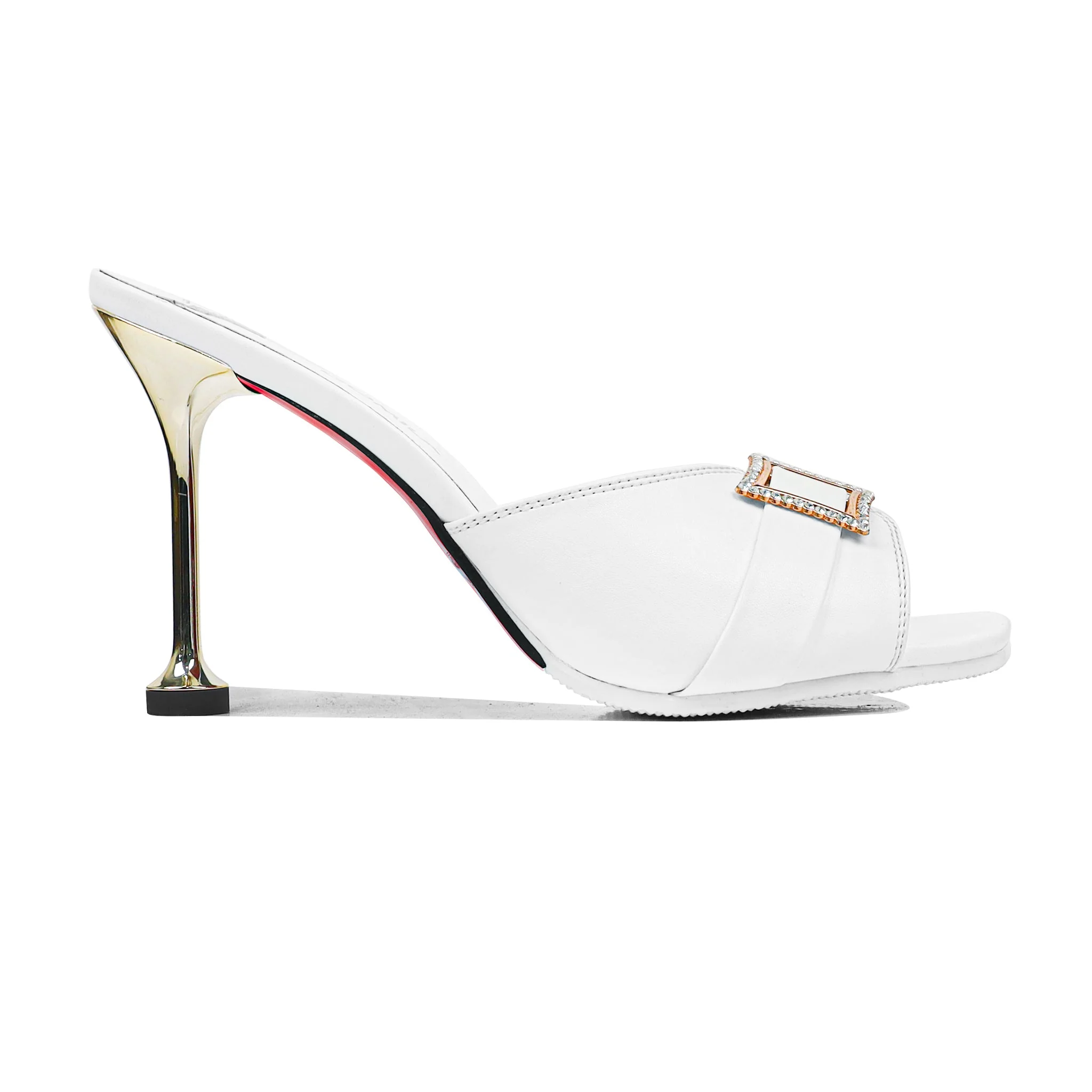 Elora - Women's White Heel - Image 2