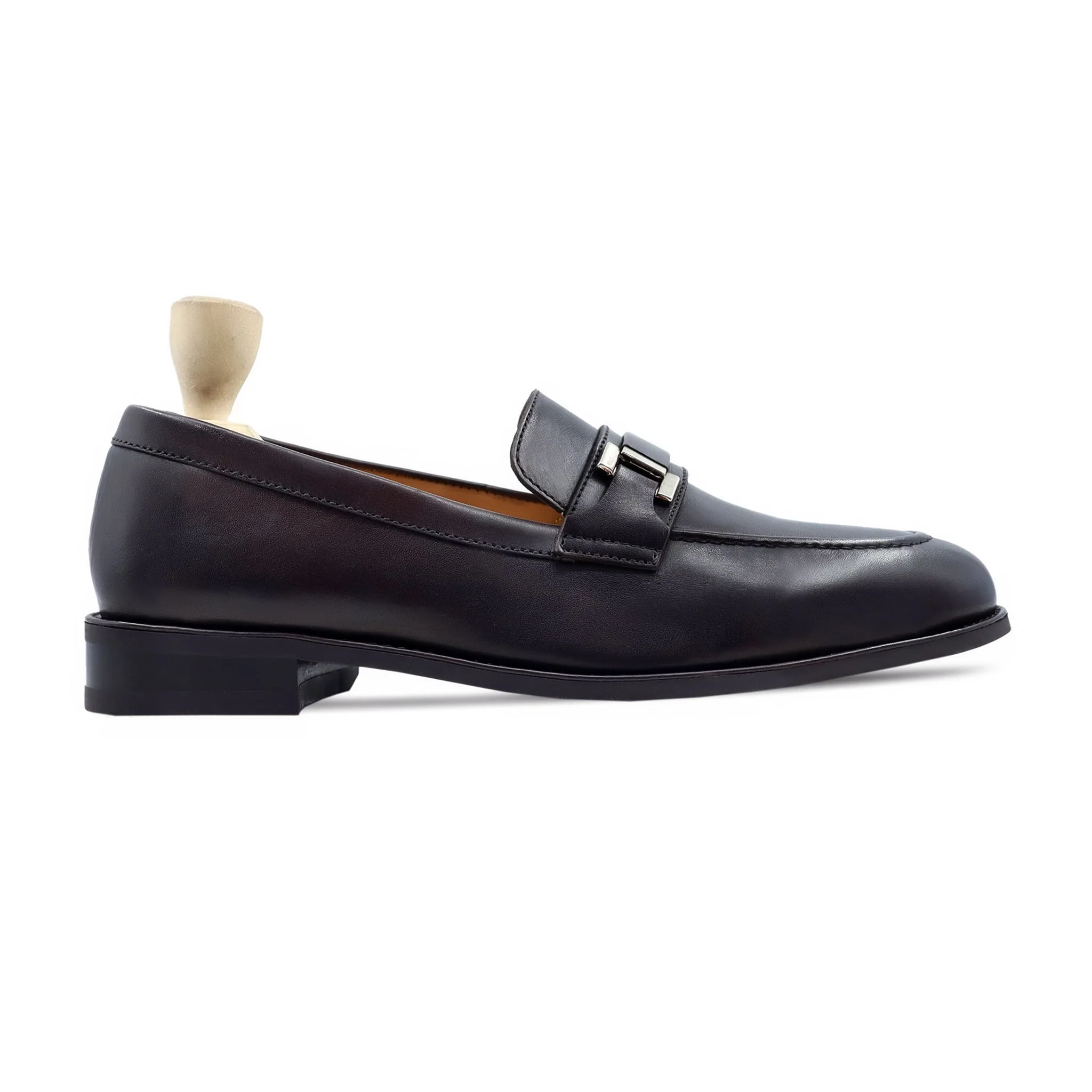 Howlite - Men's Dark Brown Calf Leather Loafer - Image 2