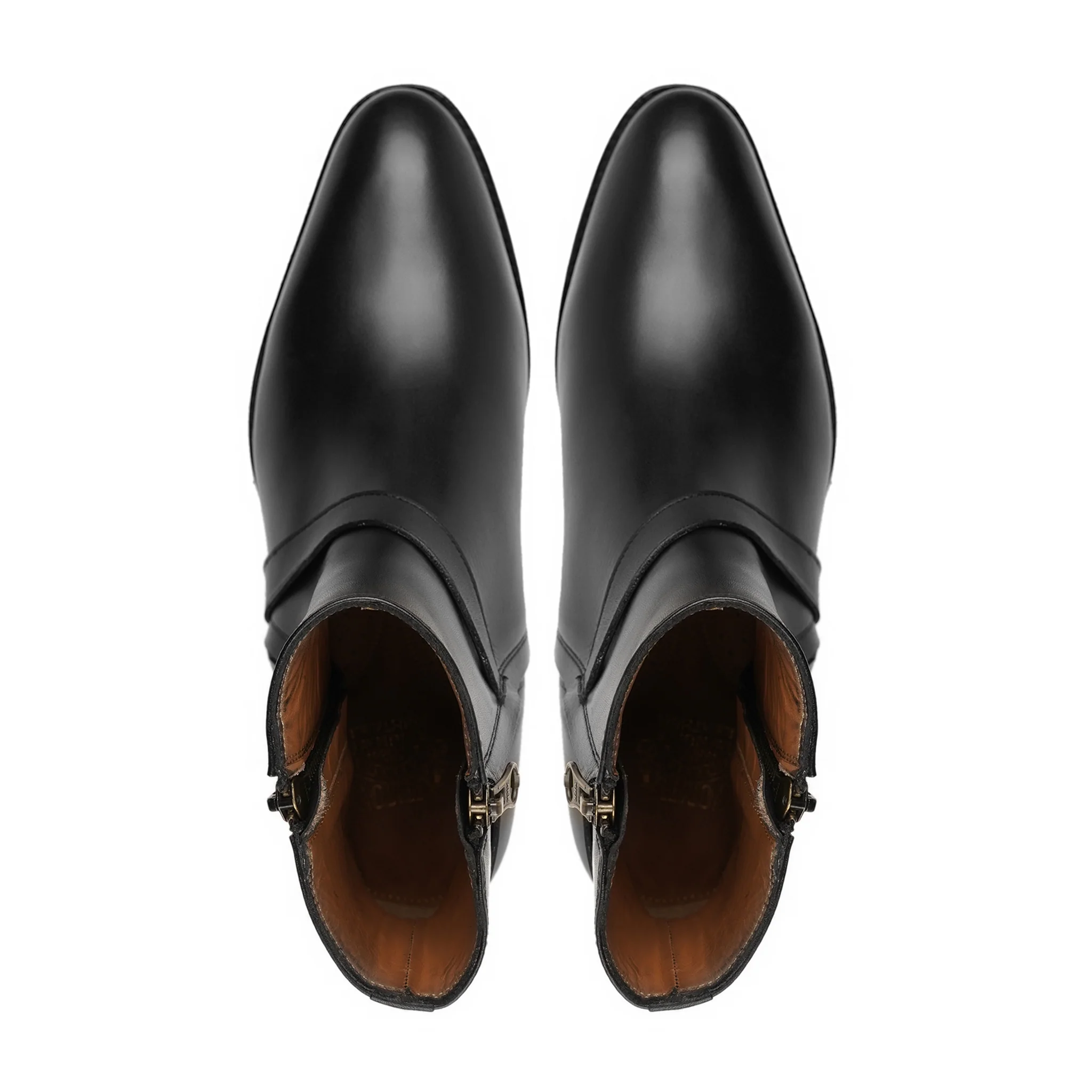 Xanthi - Men's Black Calf Leather Jodhpur Boot - Image 3