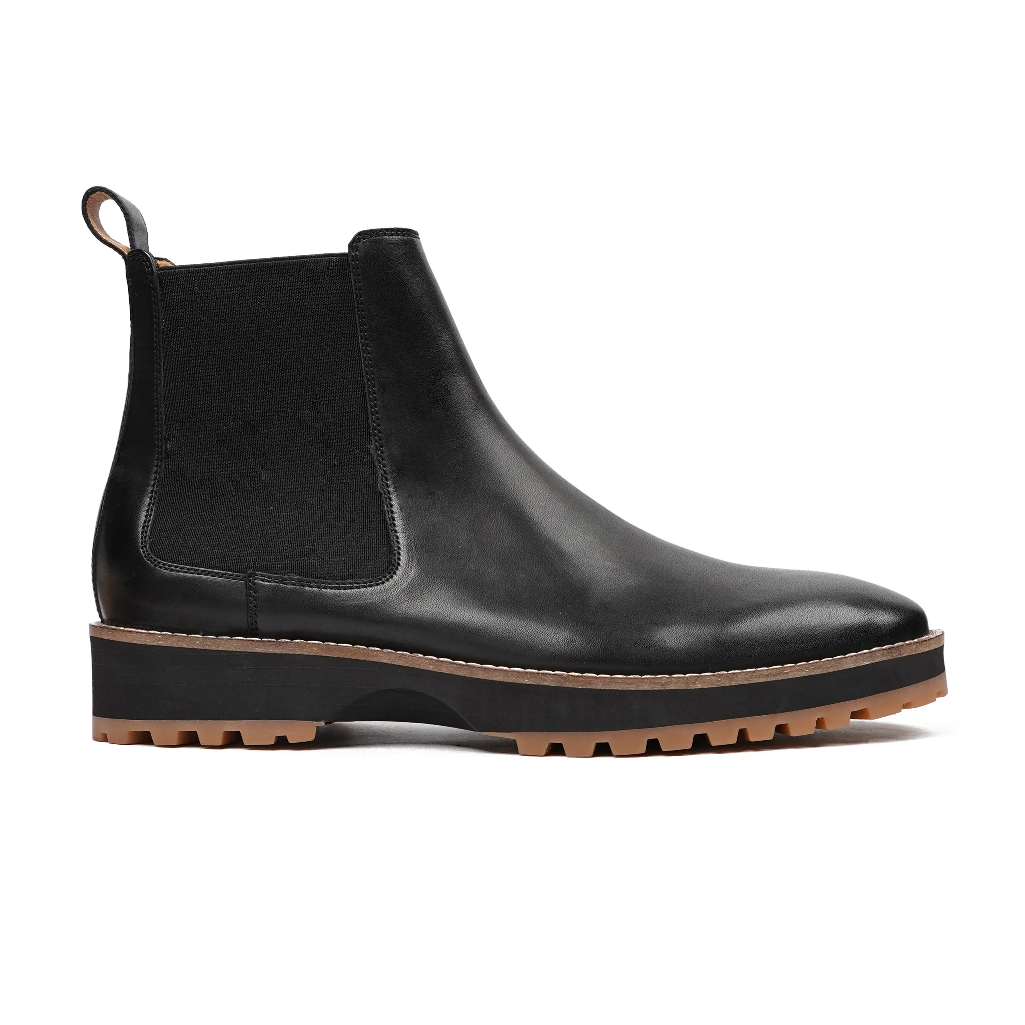 Kiyo - Men's Black Calf Leather Chelsea Boot - Image 2