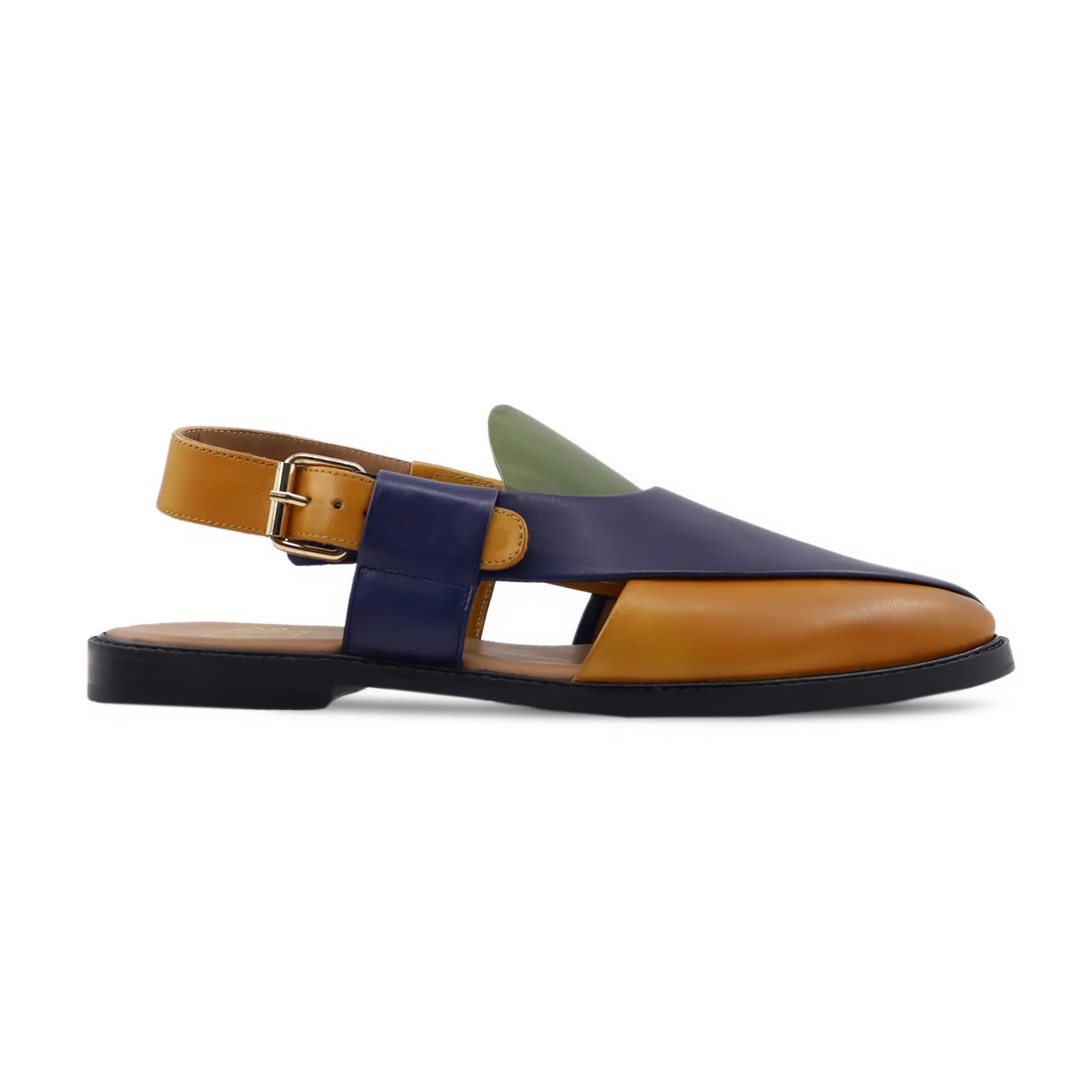 Krusevac - Men's Multicolor Calf Leather Sandal - Image 2