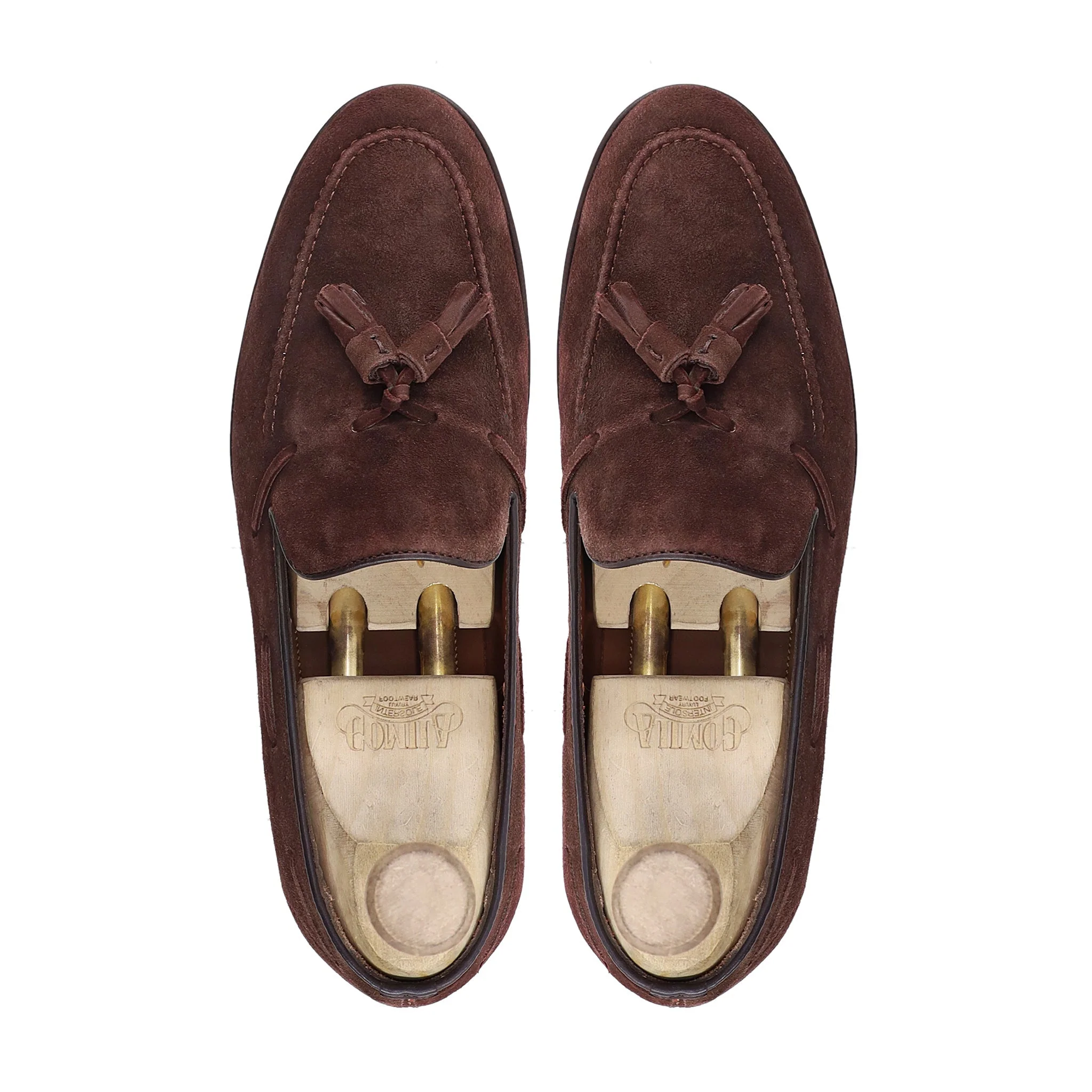 Kumi - Men's Brown Kid Suede Loafer - Image 3