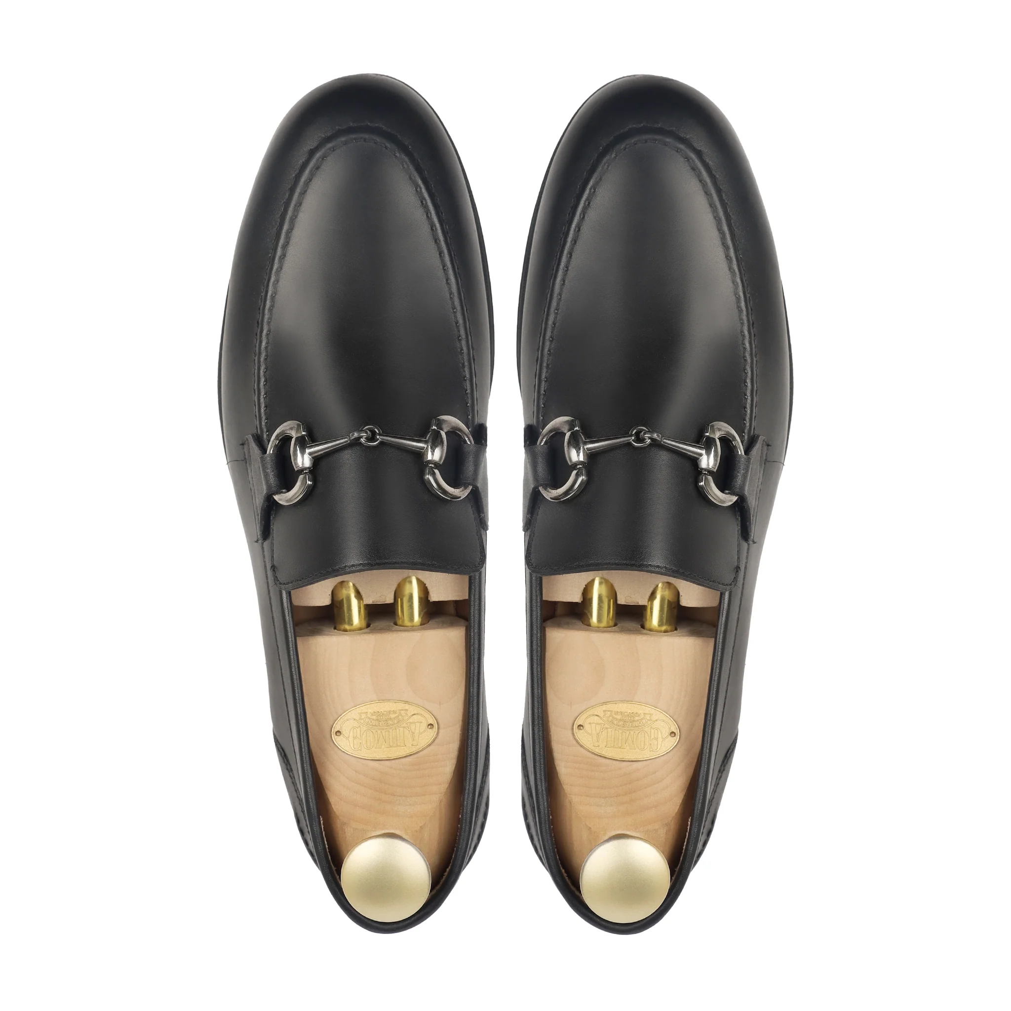 Lazro- Men's Black Calf Leather Loafer - Image 3