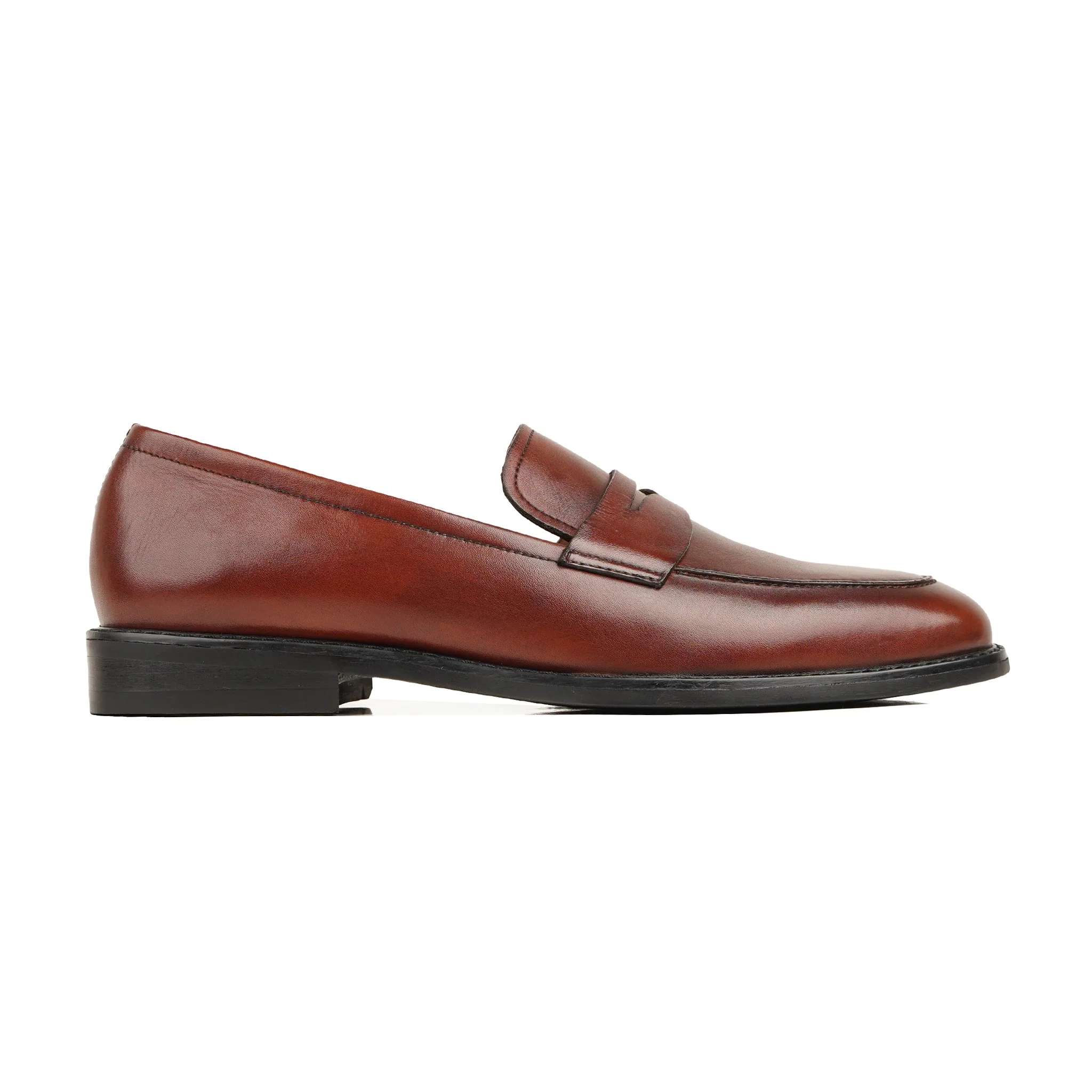 Martin - Men's Oxblood Calf Leather Loafer - Image 2