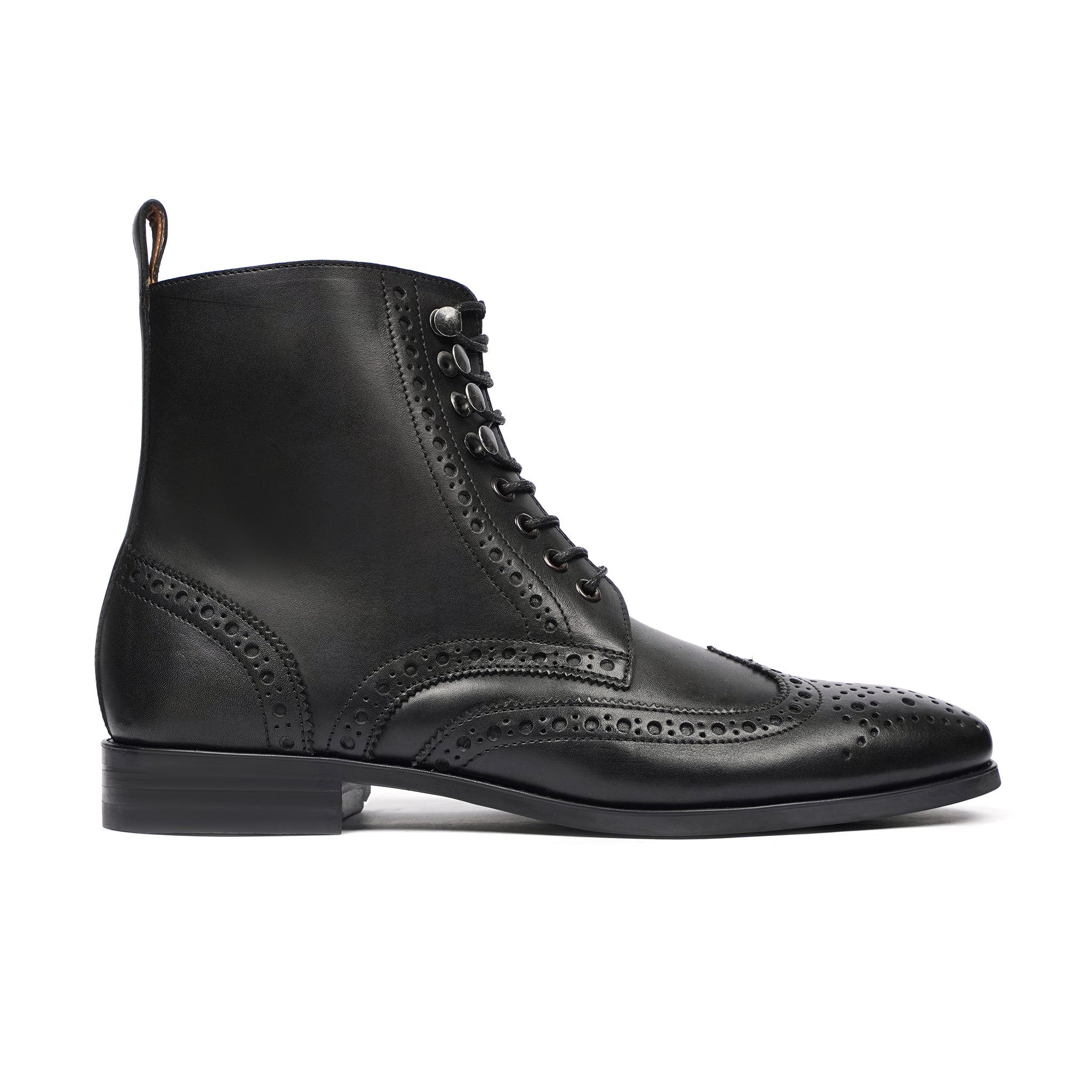 Masuyo - Men's Black Calf Leather Boot - Image 2