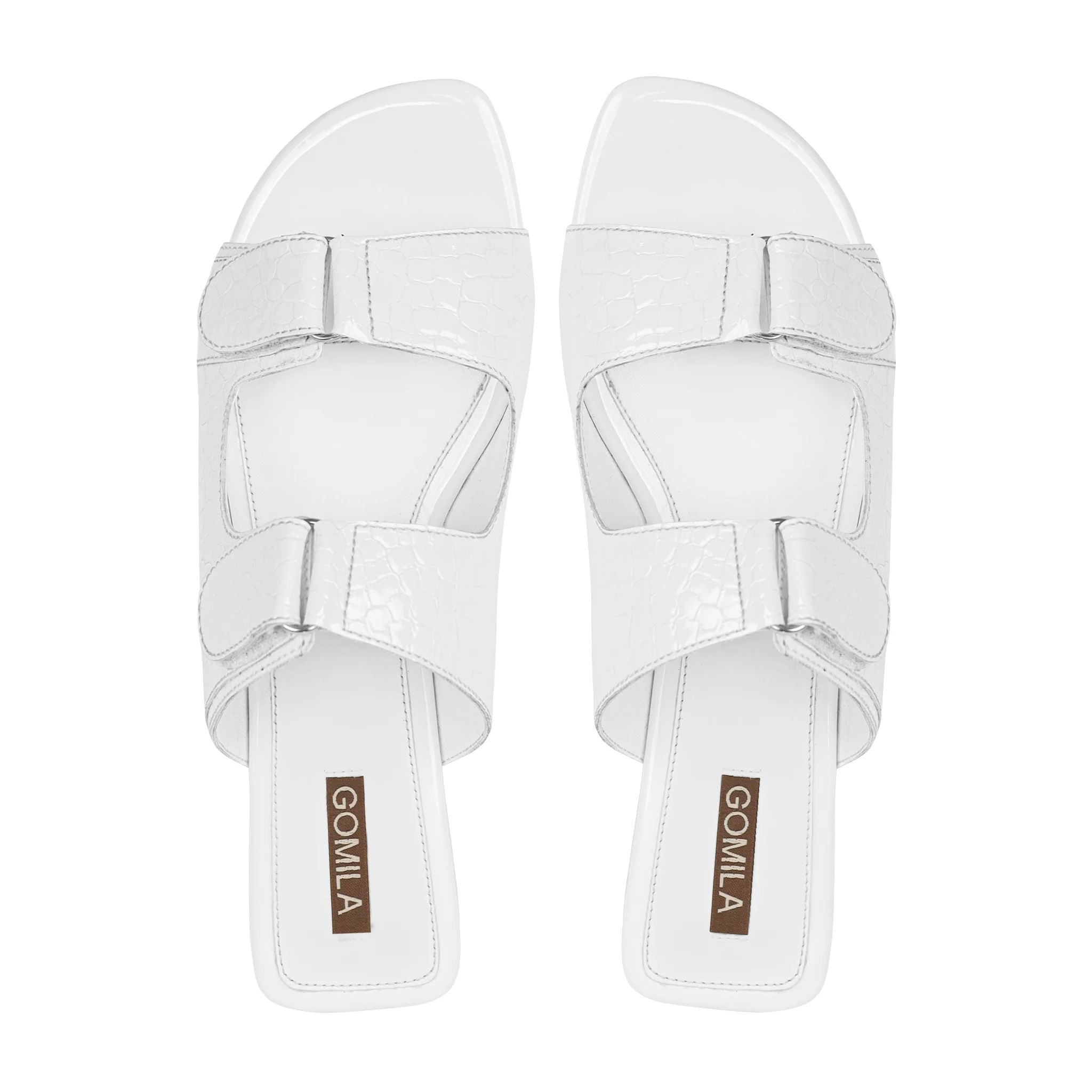 Melora - Women's White and Silver Slipper - Image 3