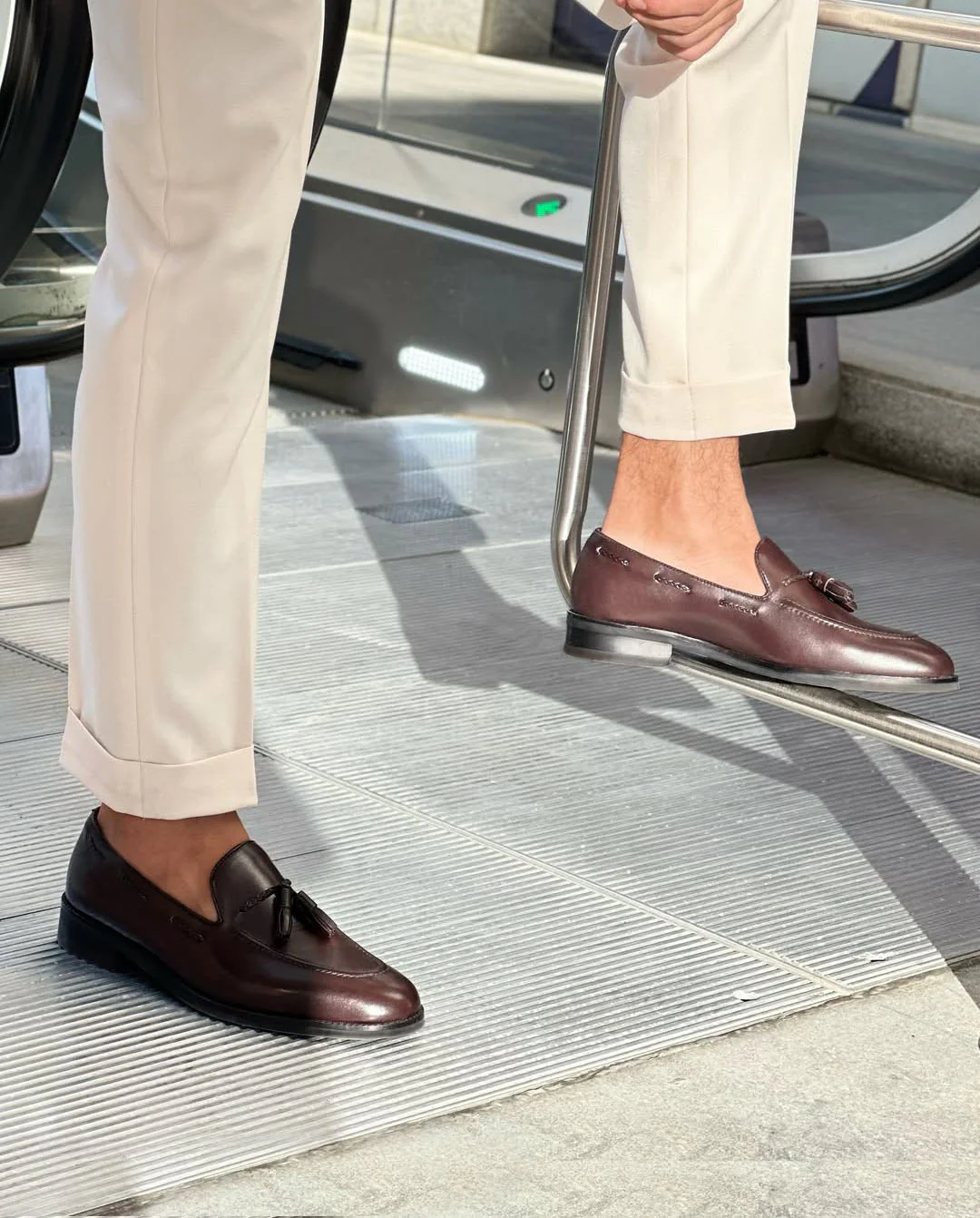 Moscow - Men's Dark Brown Calf Leather Loafer - Image 6