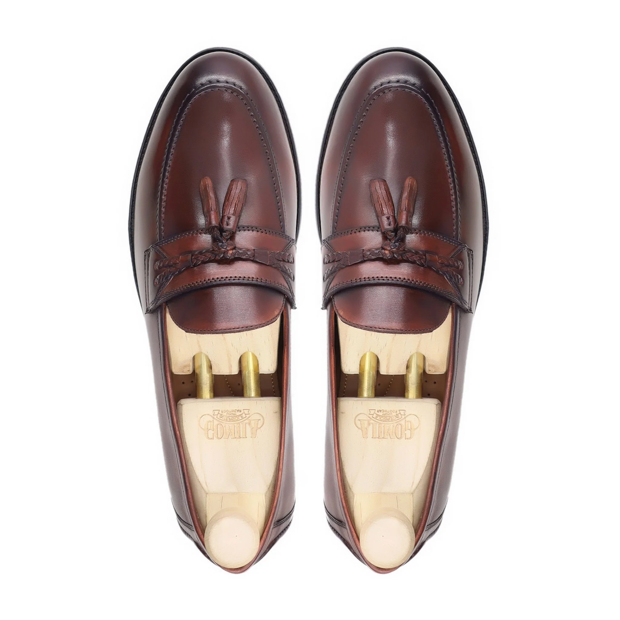Mytilene - Men's Reddish Brown Calf Leather Loafer - Image 3