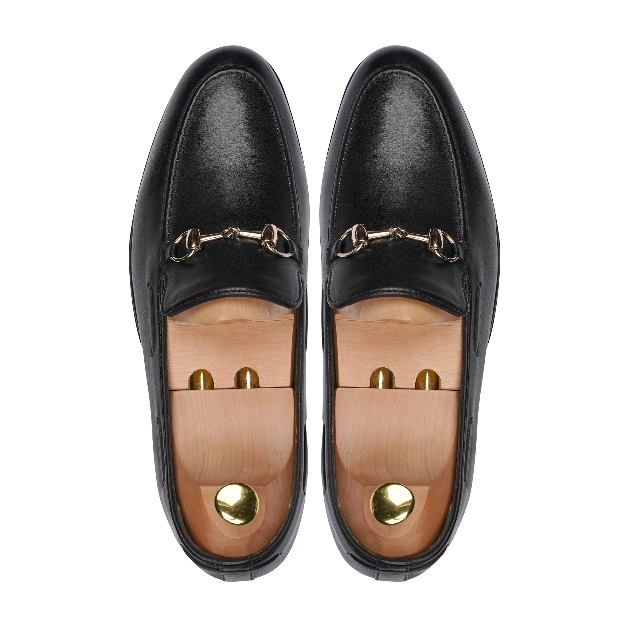 Nachi - Men's Black Calf Leather Loafer - Image 3