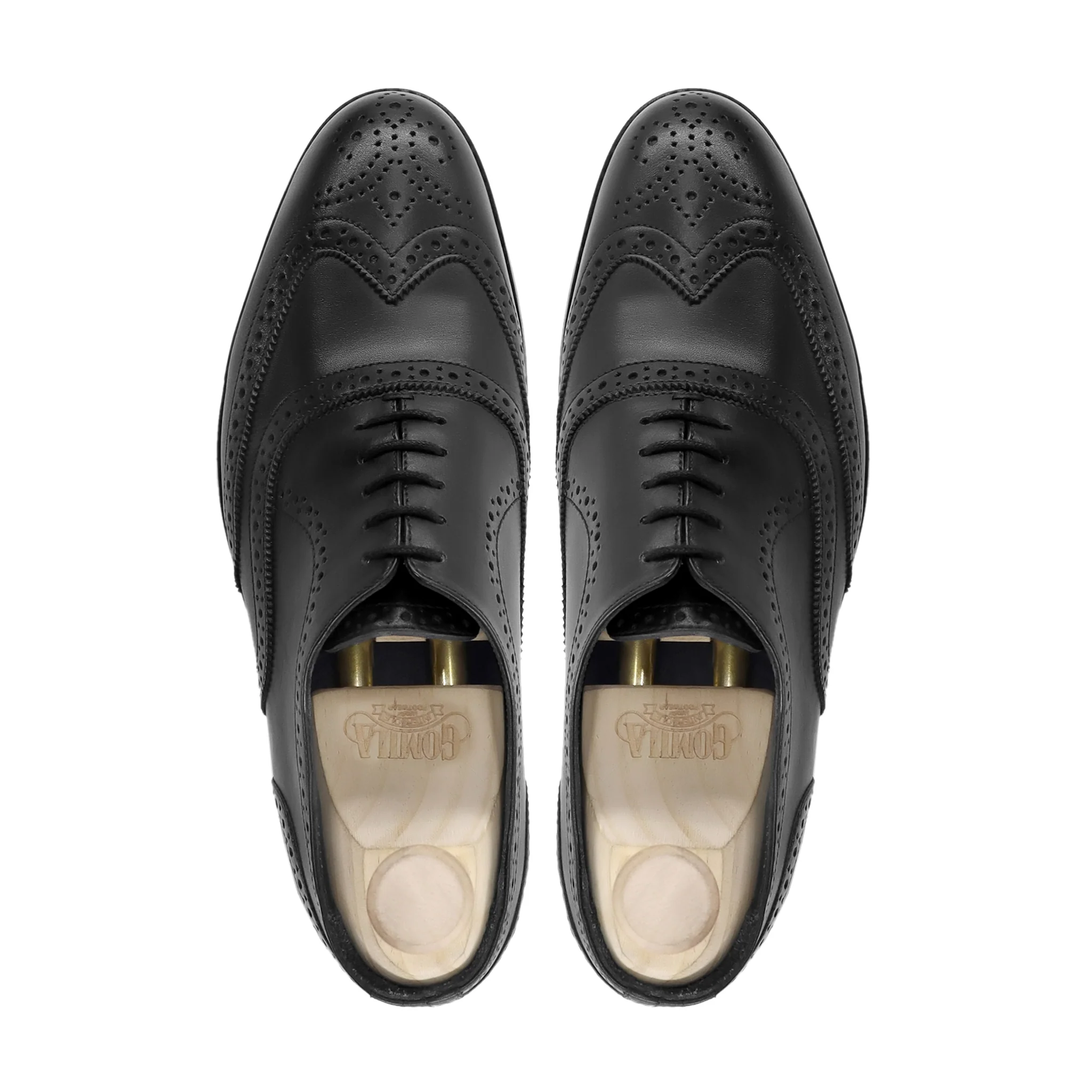 Pacific - Men's Black Calf Leather Oxford Shoe - Image 3