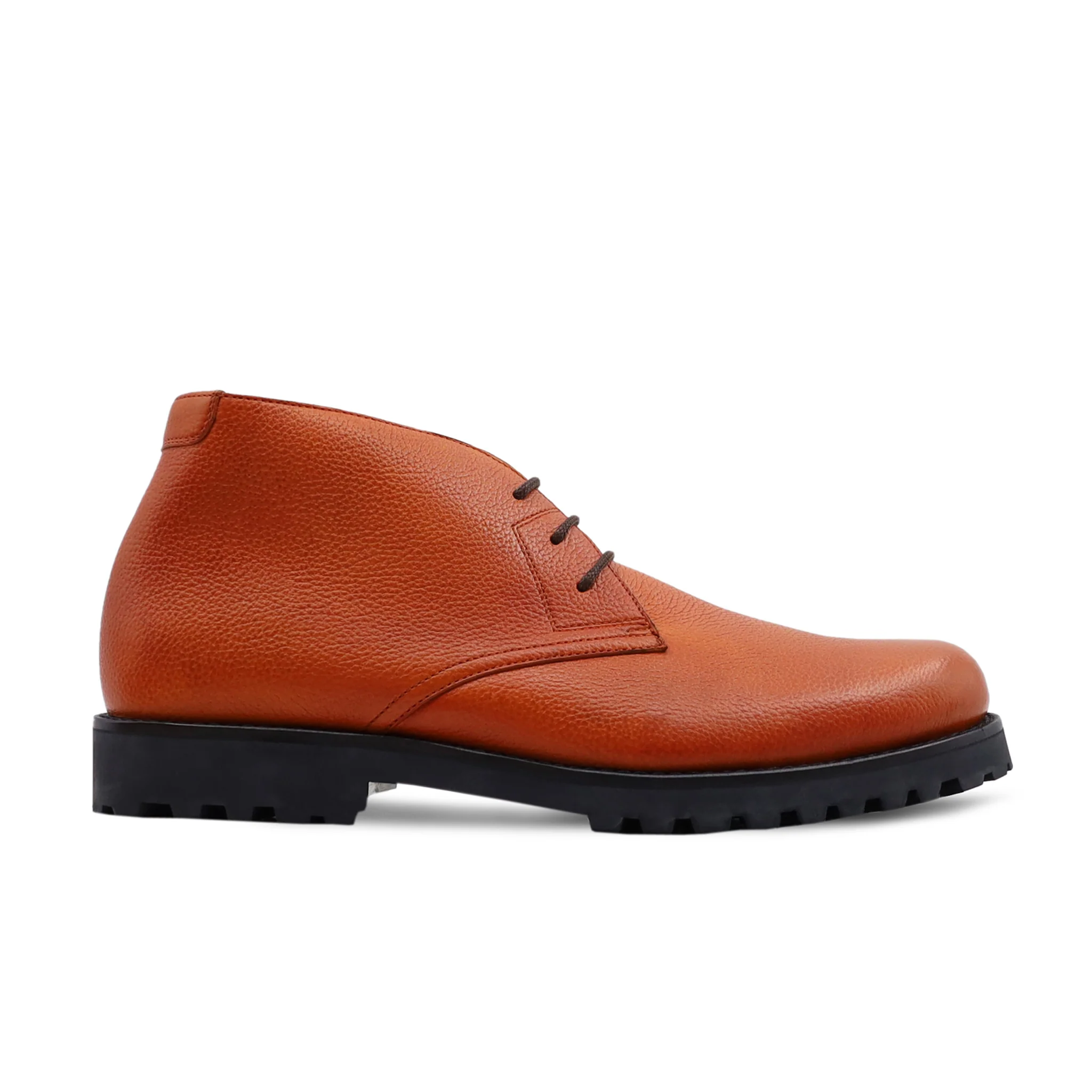 Paler - Men's Tan Pebble Grain Chukka Boot - Image 2