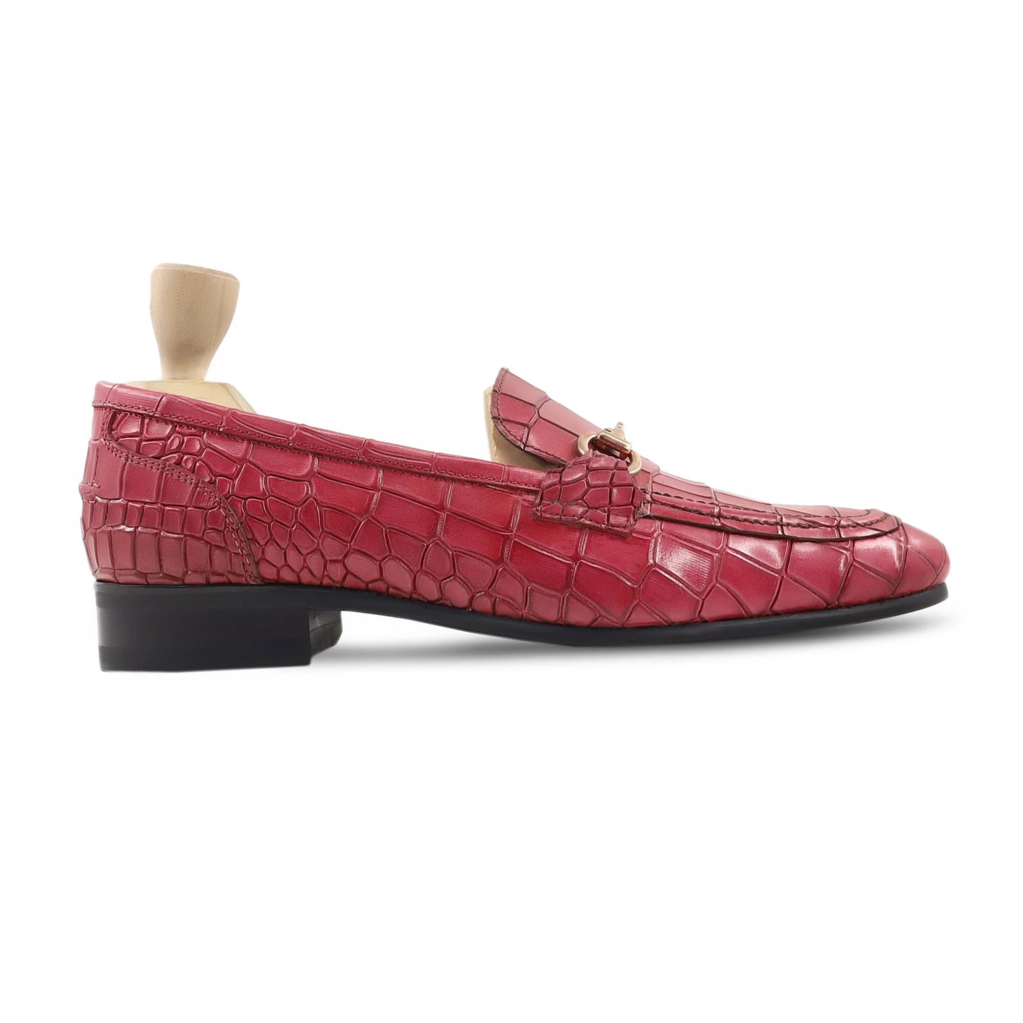 Ralph - Men's Oxblood Calf Leather Loafer - Image 2
