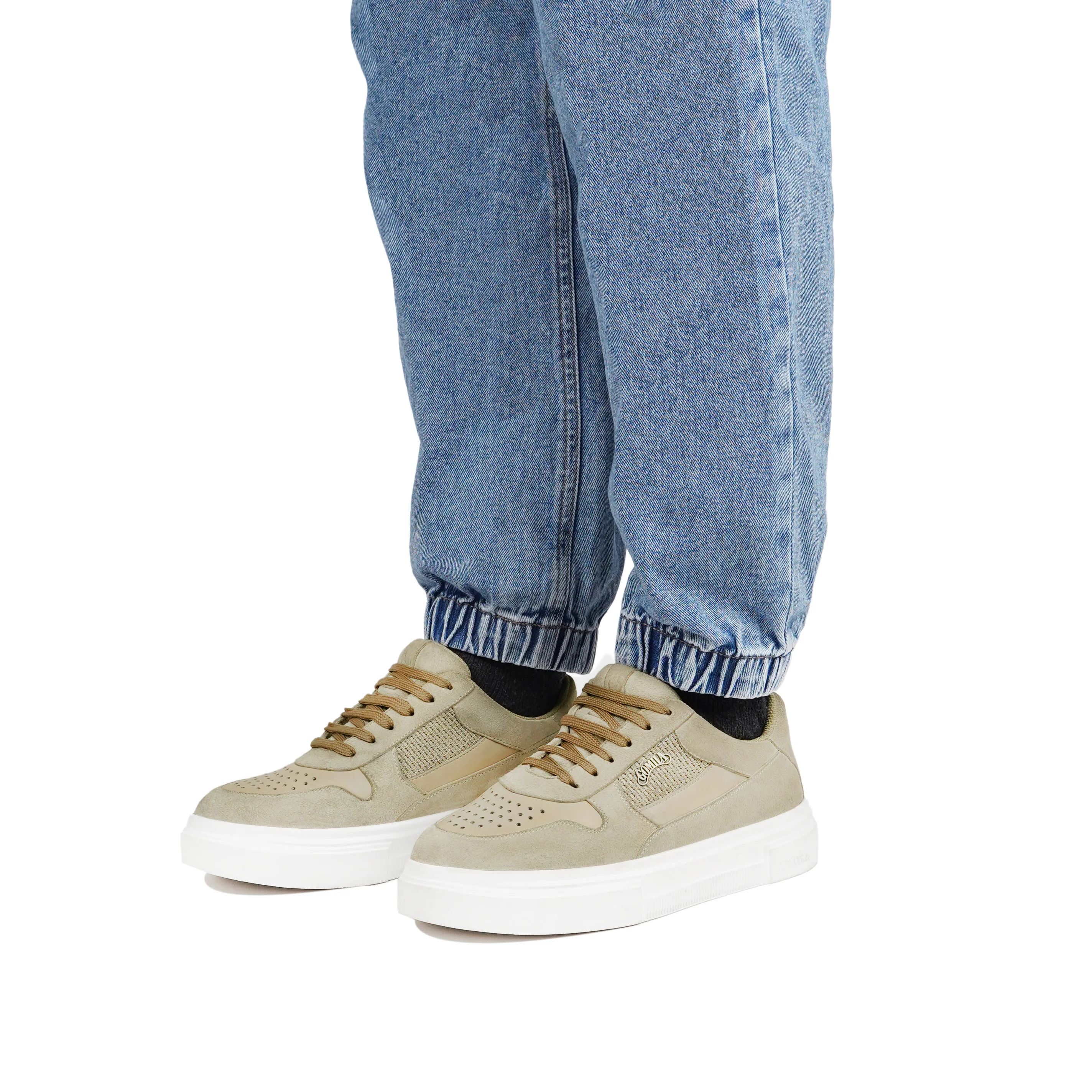 Saka - Men's Camel Sneaker - Image 4