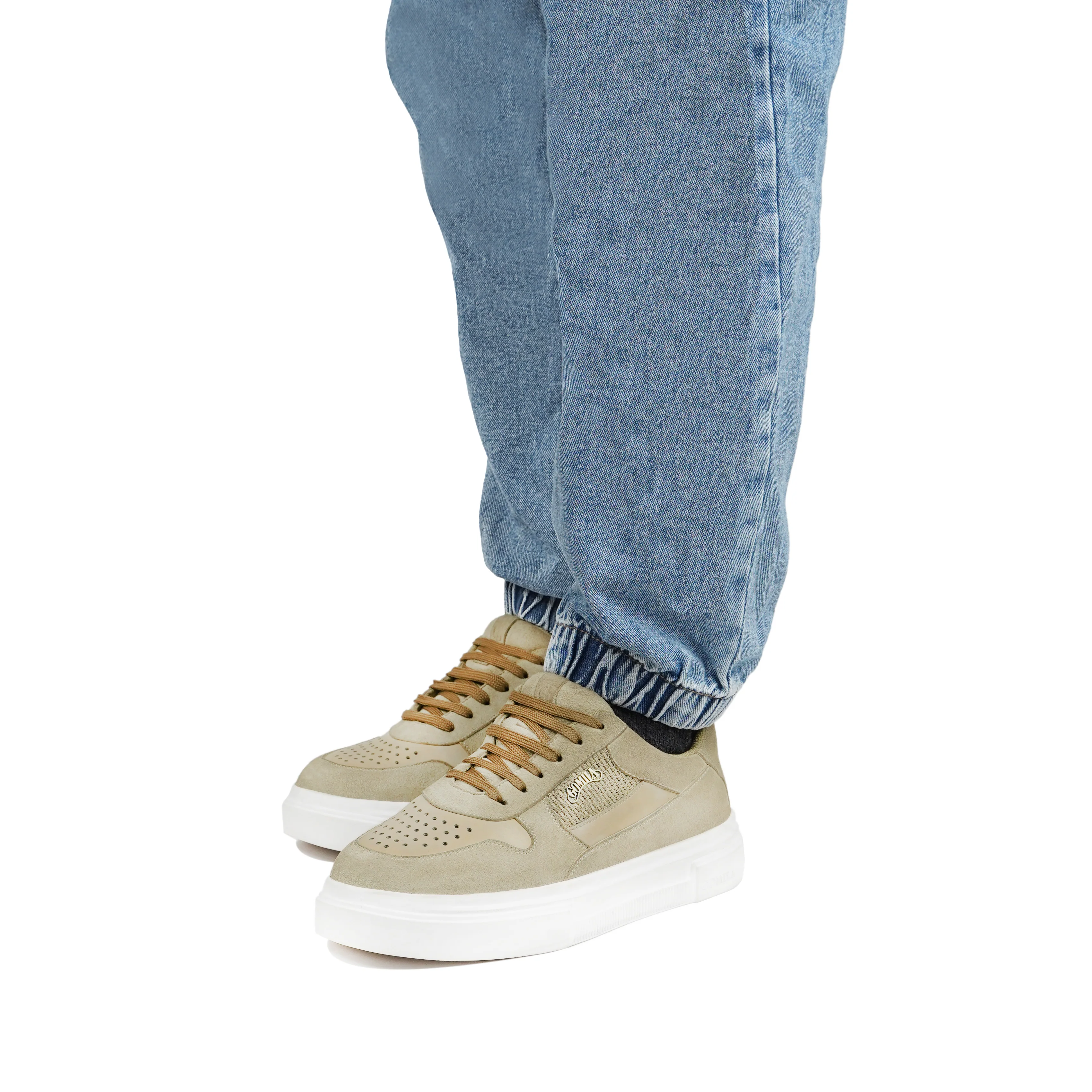 Saka - Men's Camel Sneaker - Image 5