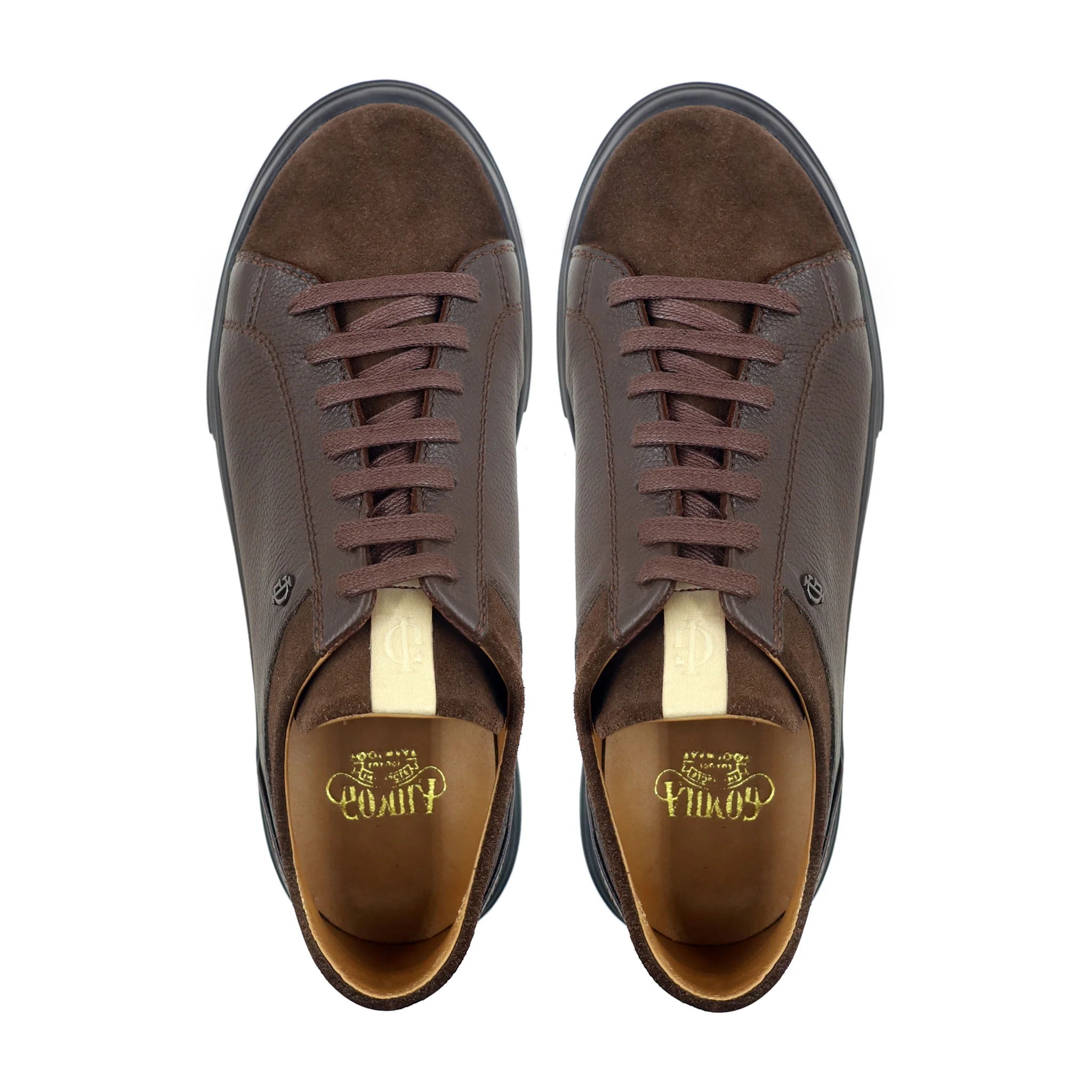 Shearer - Men's Dark Brown Sneaker - Image 3