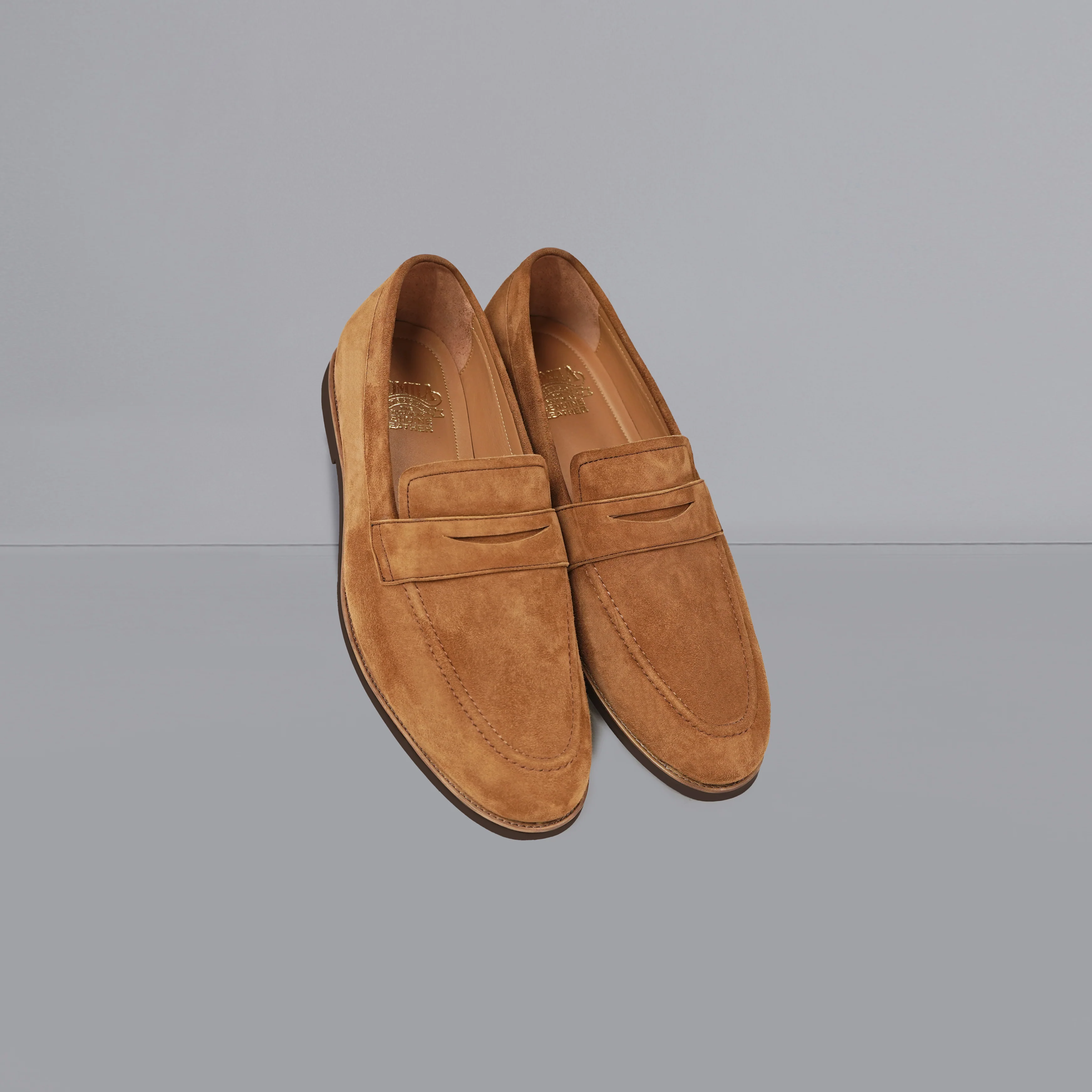 Lodzy - Men's Camel Kid Suede Loafer - Image 6