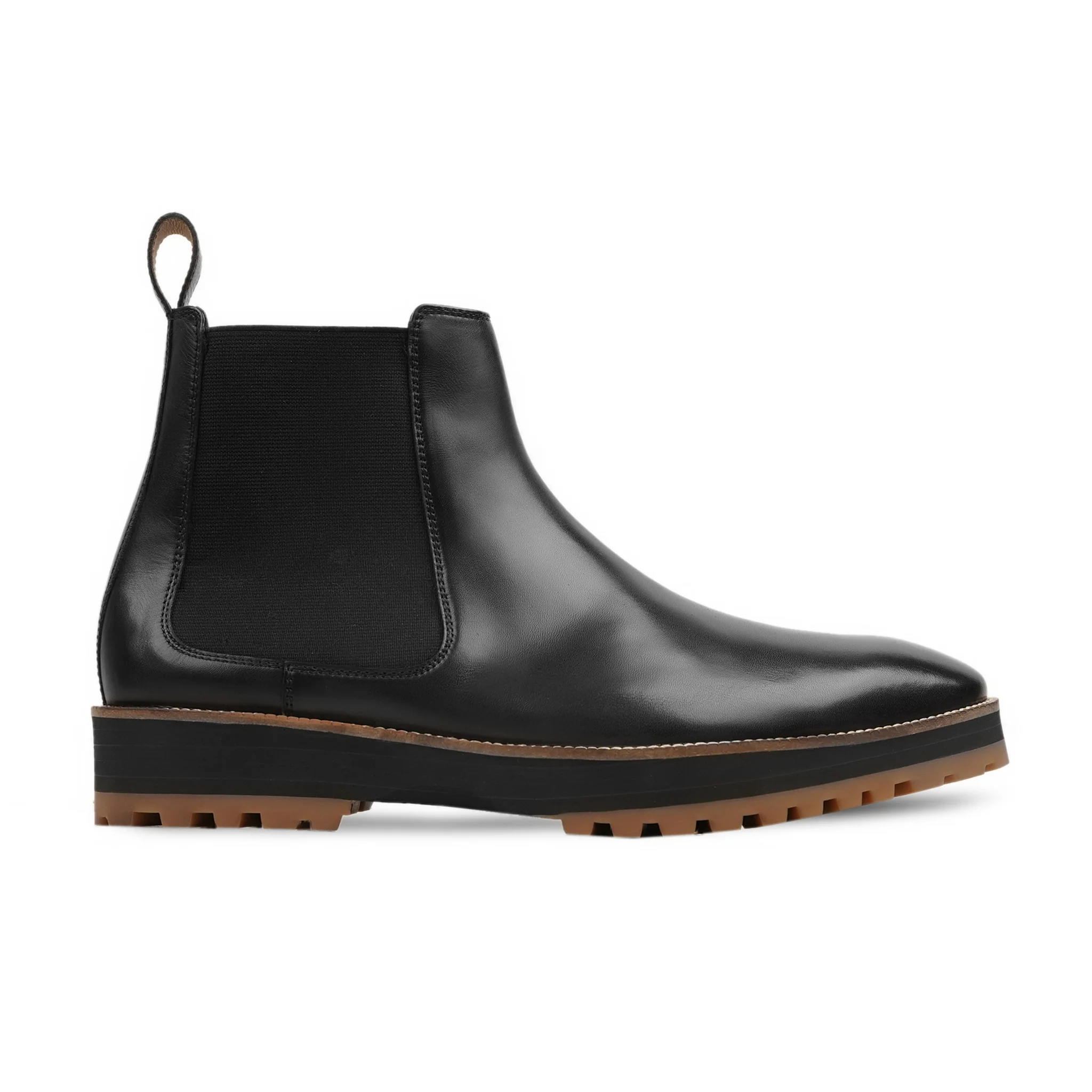 Avis - Men's Black Calf Leather Chelsea Boot - Image 2