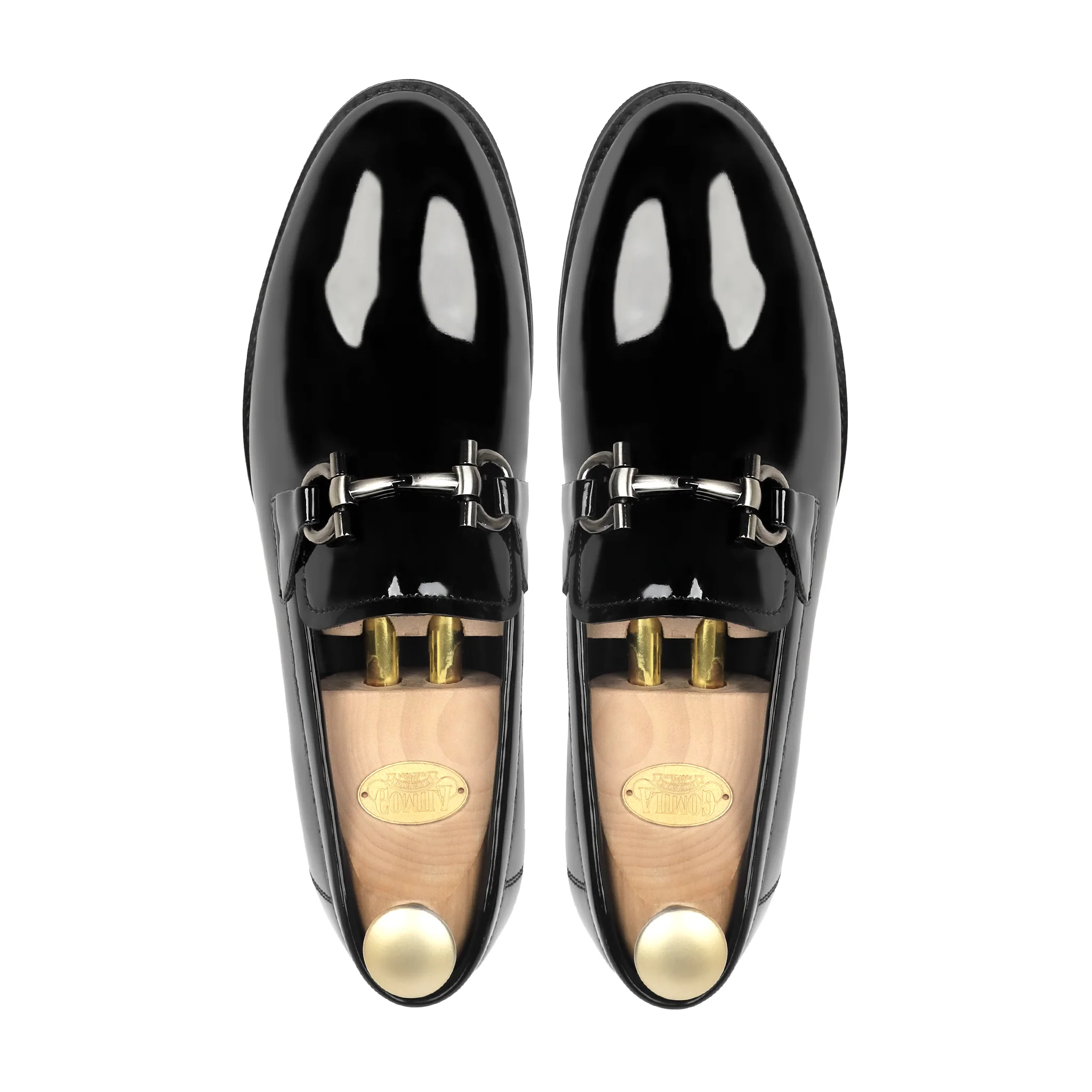 Snakeyes - Men's Black Patent Leather Loafer - Image 3
