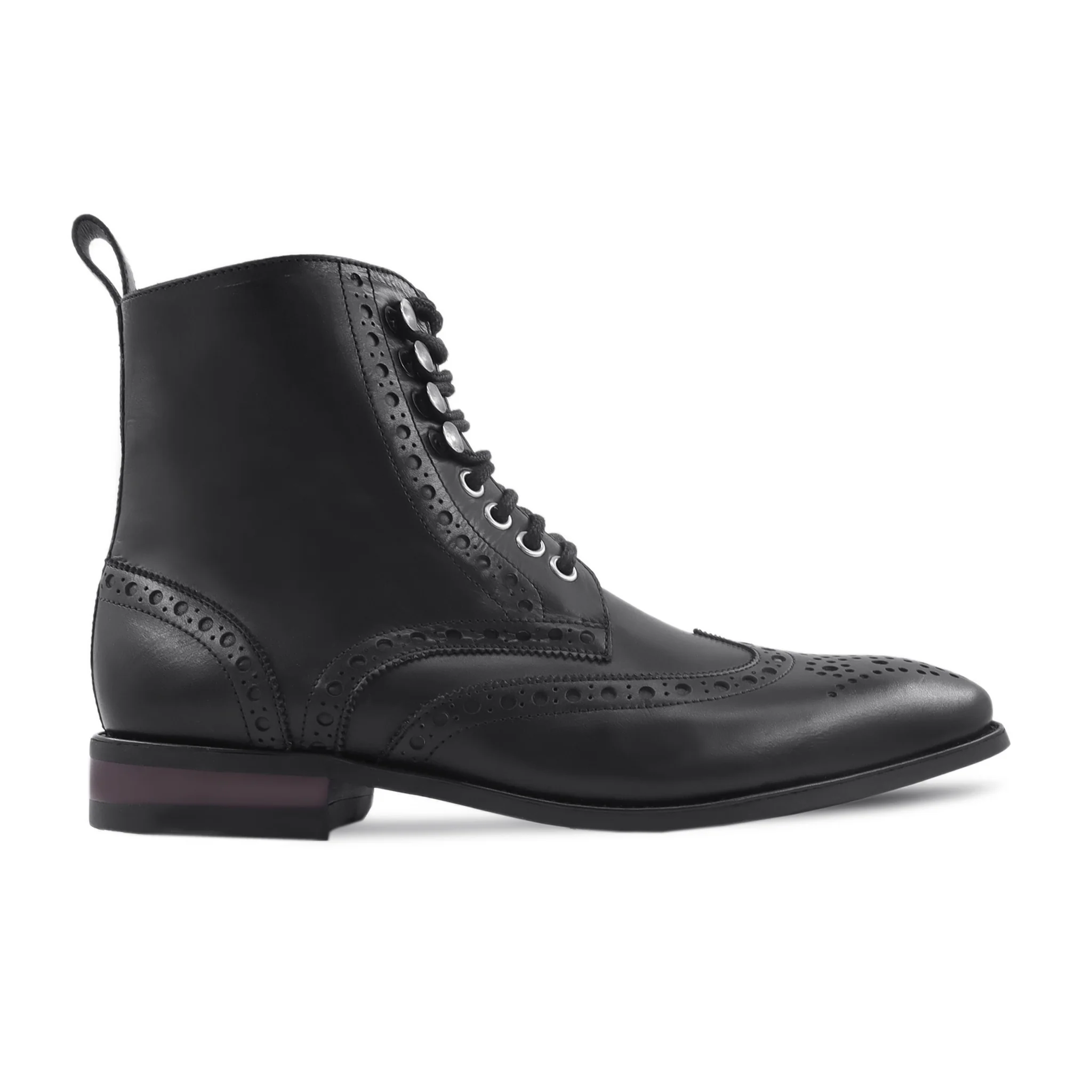 Sokka - Men's Black Calf Leather Boot - Image 2