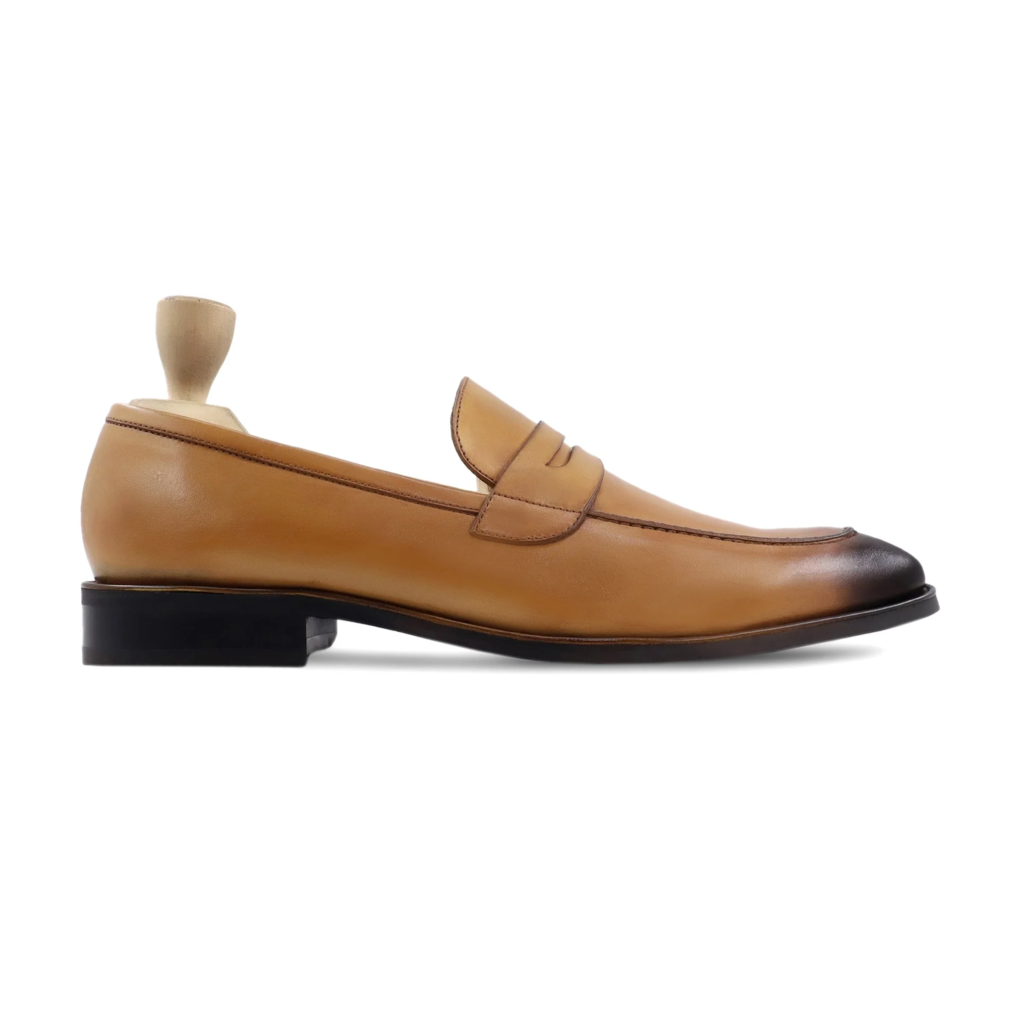 Keder - Men's Tan Calf Leather Loafer - Image 2