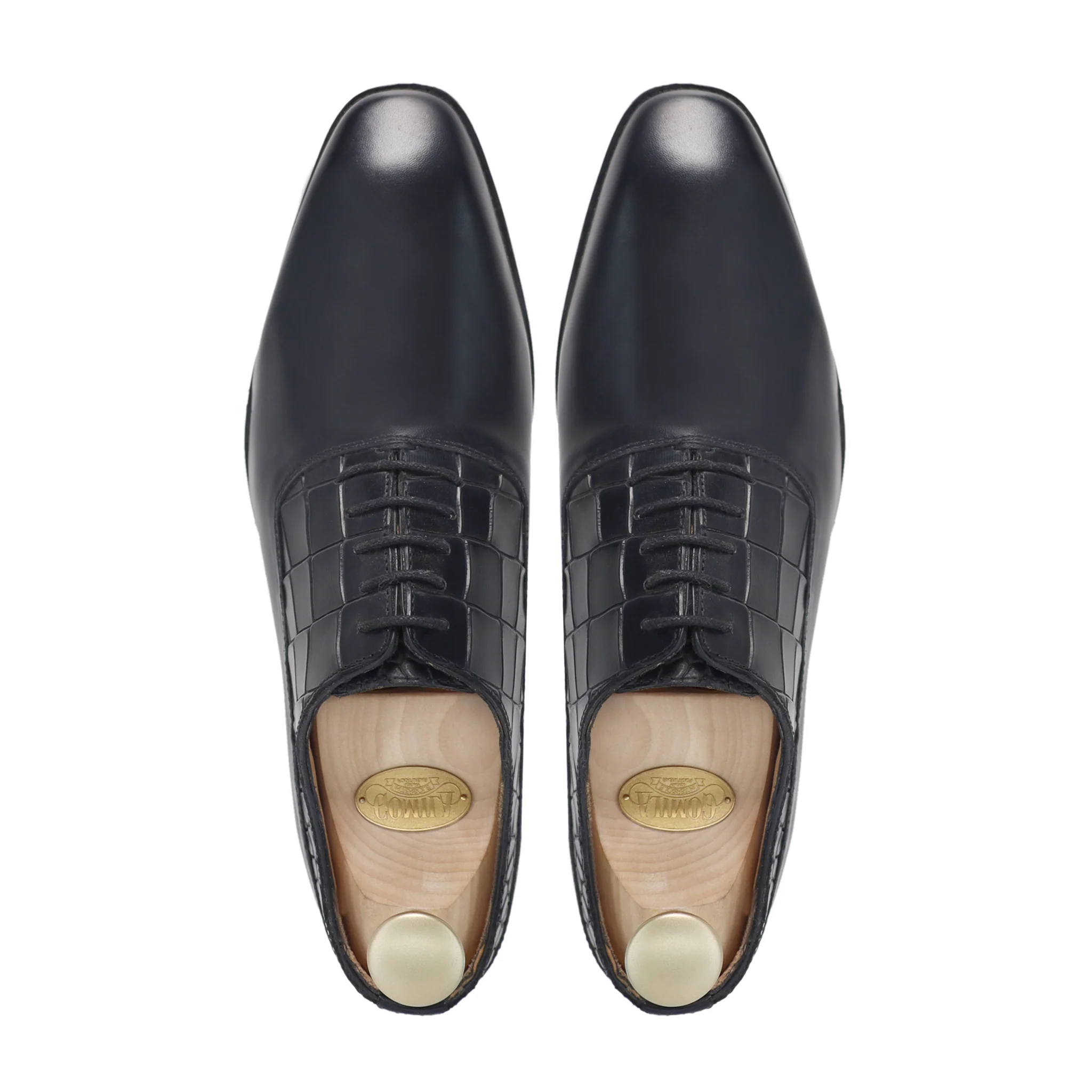 Thiago - Men's Black Calf Leather Oxford Shoe - Image 3