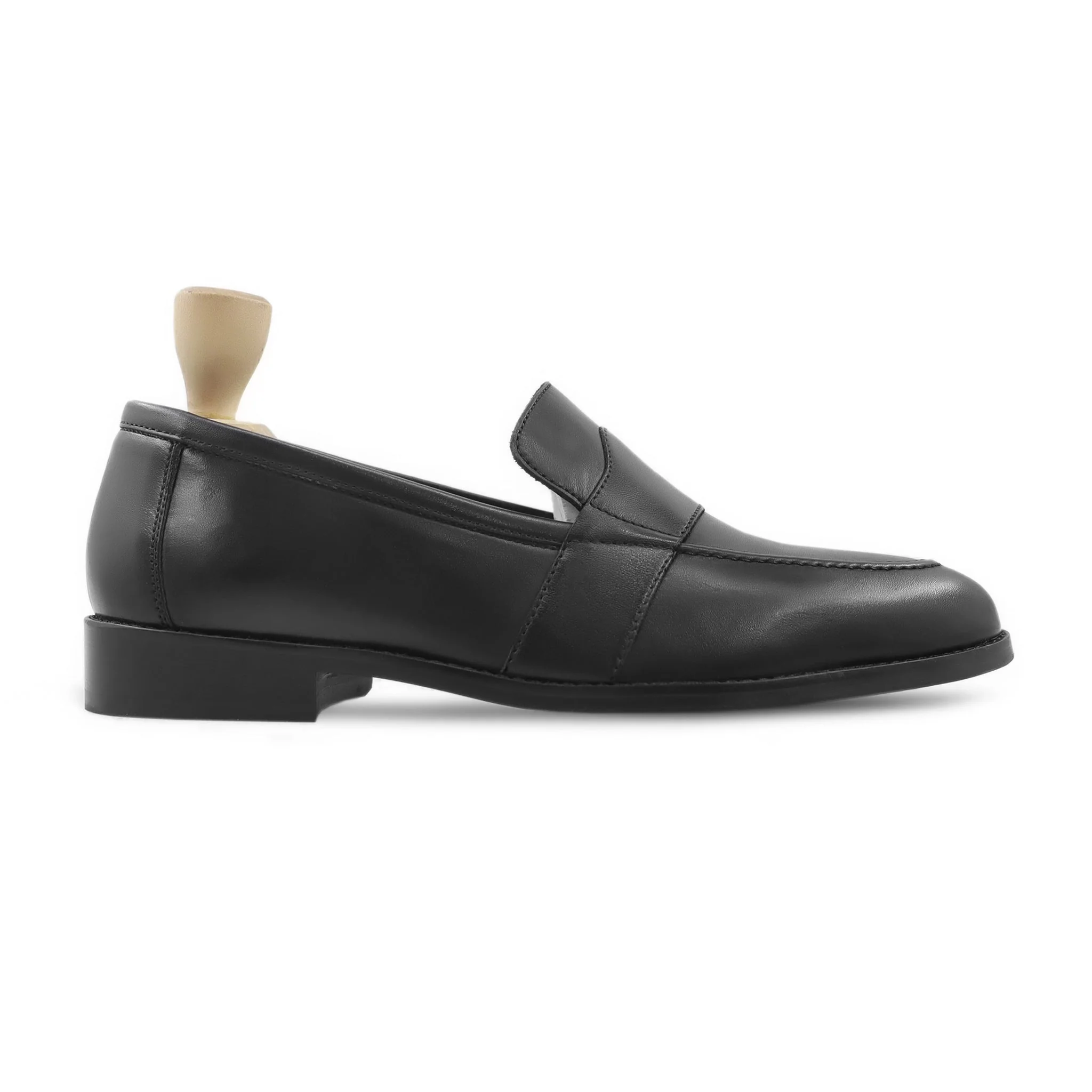 Tolyatti - Men's Black Calf Leather Loafer - Image 2