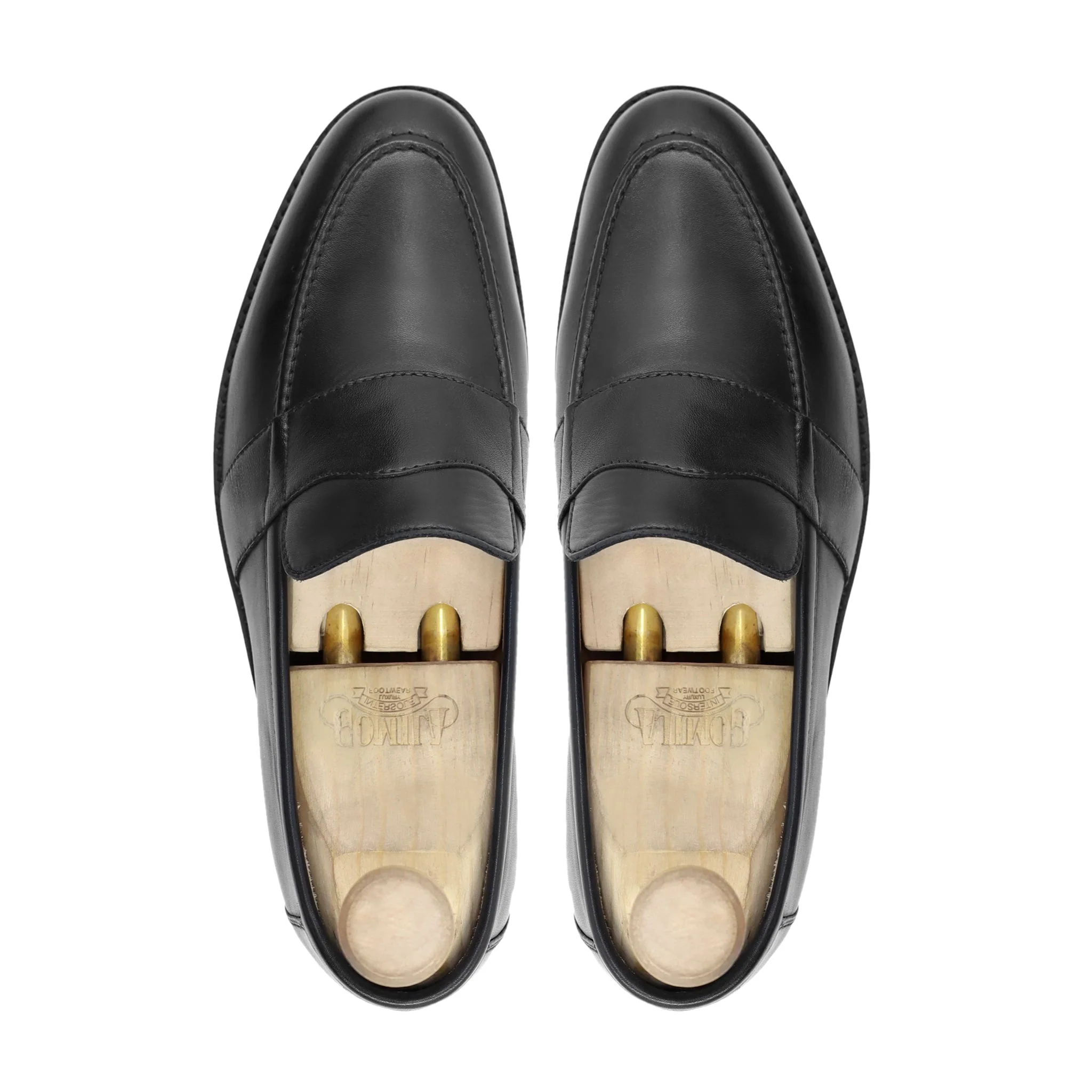Tolyatti - Men's Black Calf Leather Loafer - Image 3