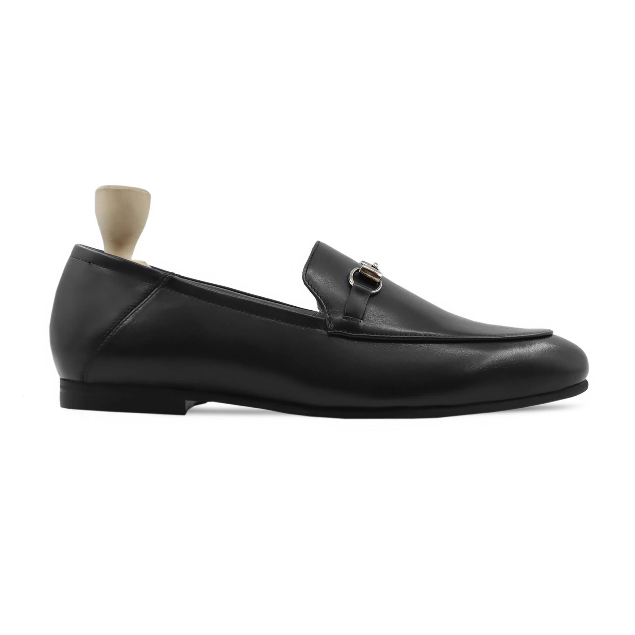 Torrance - Men's Black Calf Leather Loafer - Image 2