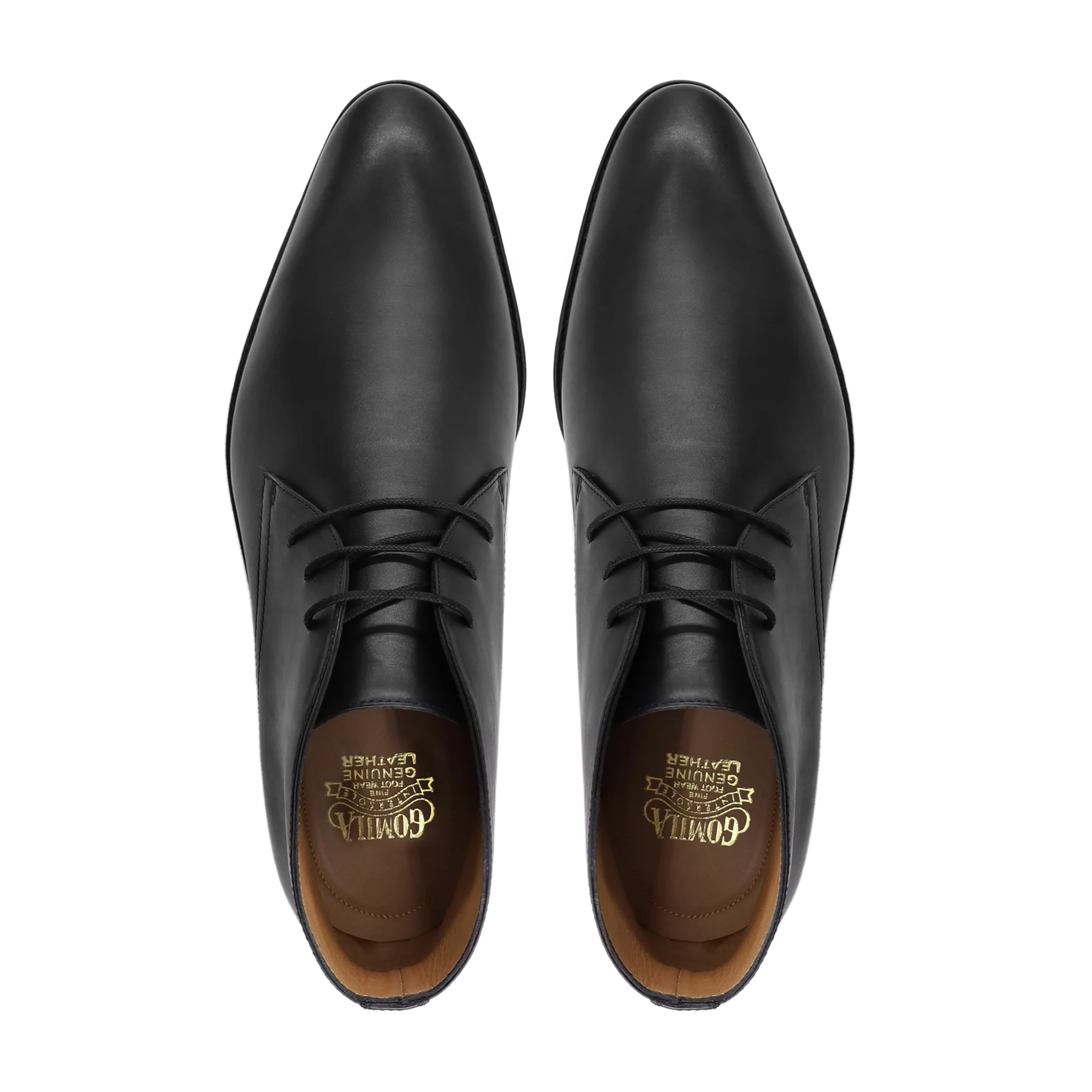 Tyson - Men's Black Calf Leather Chukka Boot - Image 3