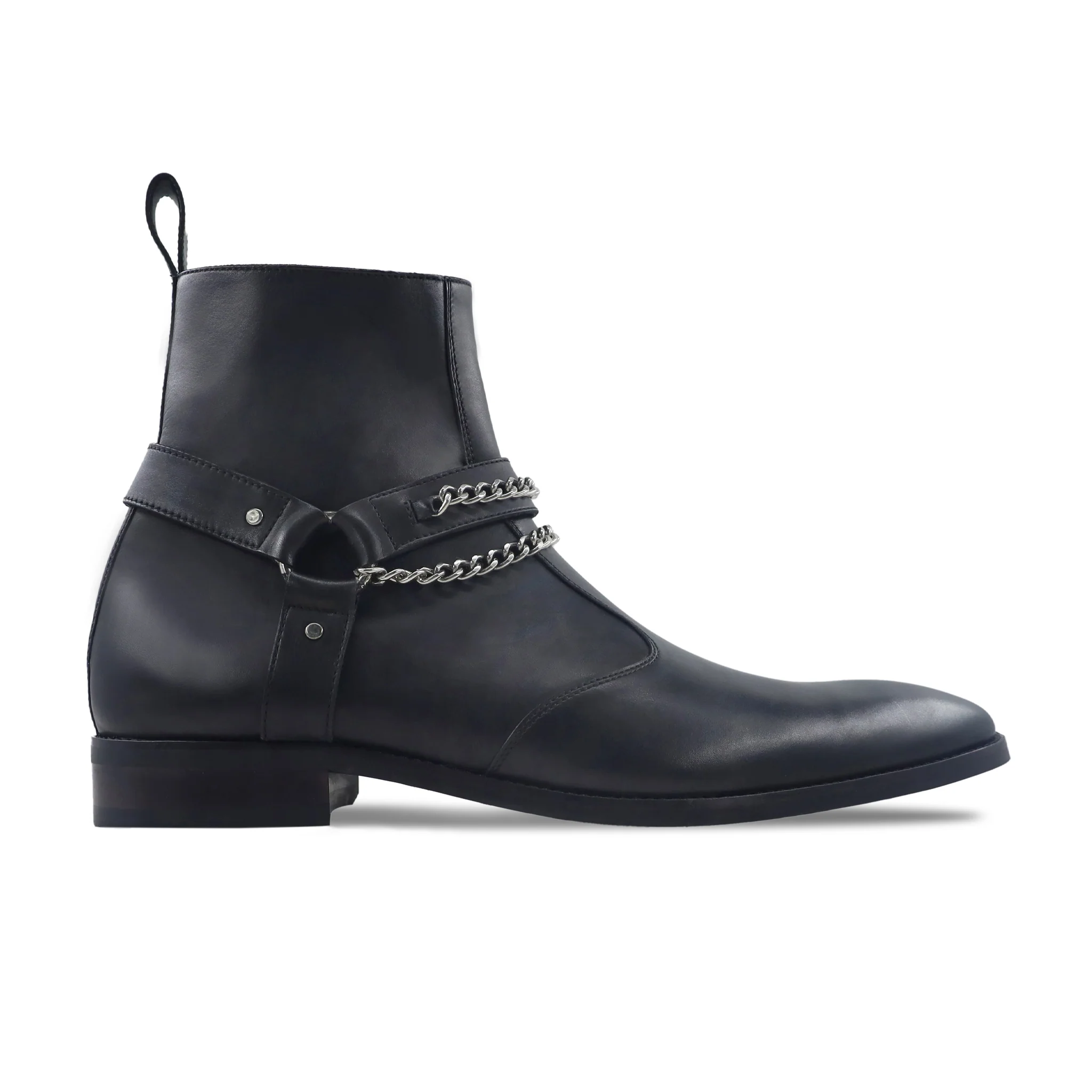 Vester - Men's Black Calf Leather Boot - Image 2