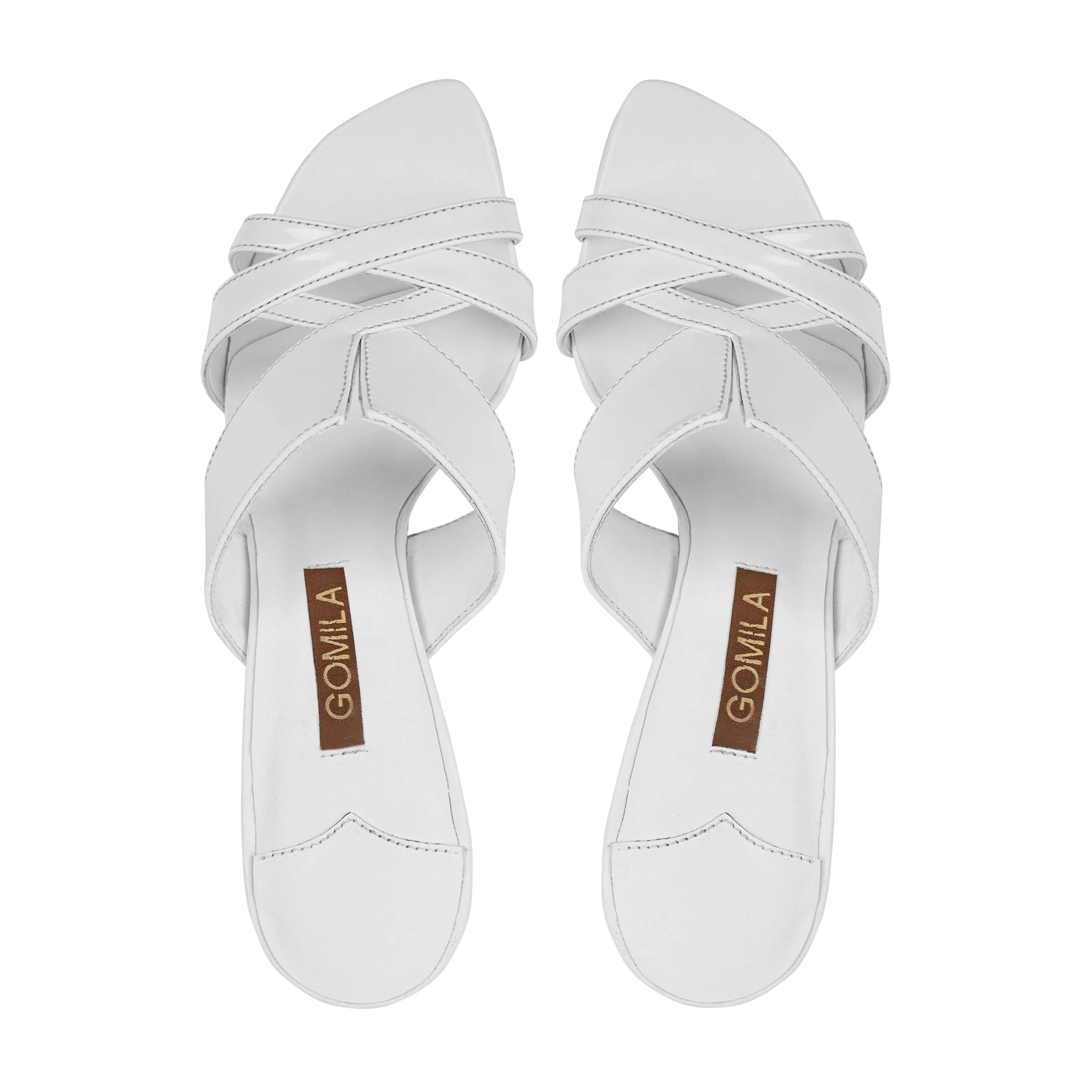 Vita - Women's White Heels - Image 3