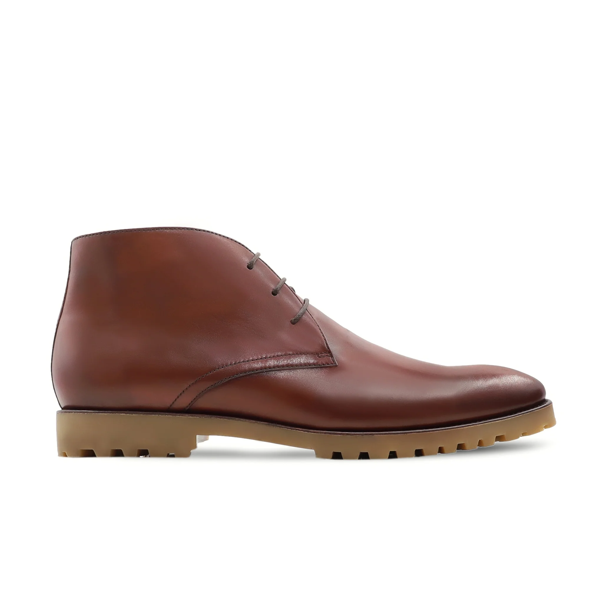 Vran - Men's Brown Calf Leather Chukka Boot - Image 2
