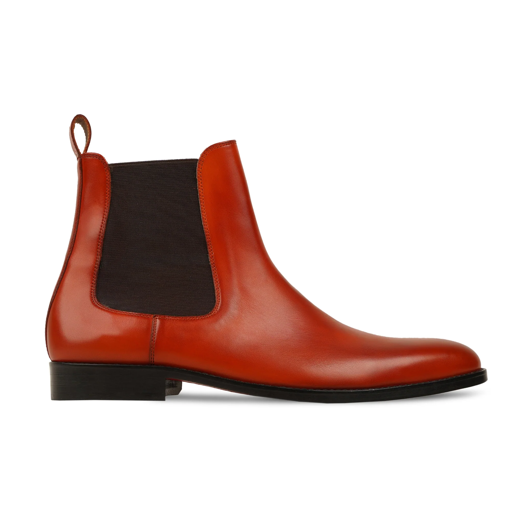 Vulcanesti - Men's Tan Calf Leather Chelsea Boot - Image 2