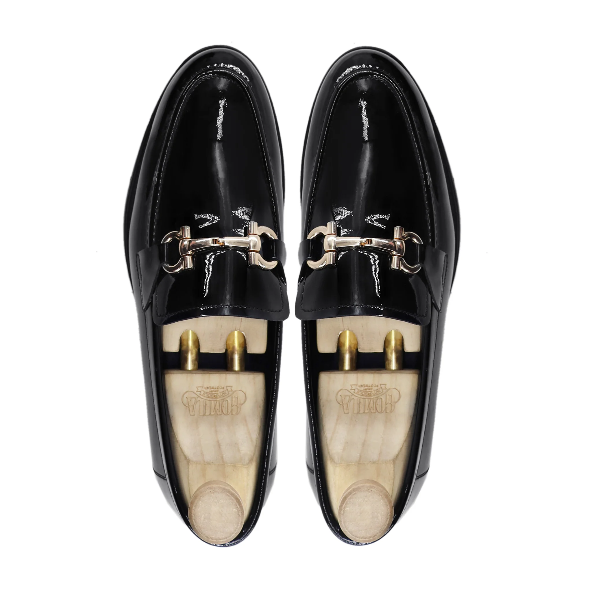 Washi - Men's Black Patent Leather Loafer - Image 3