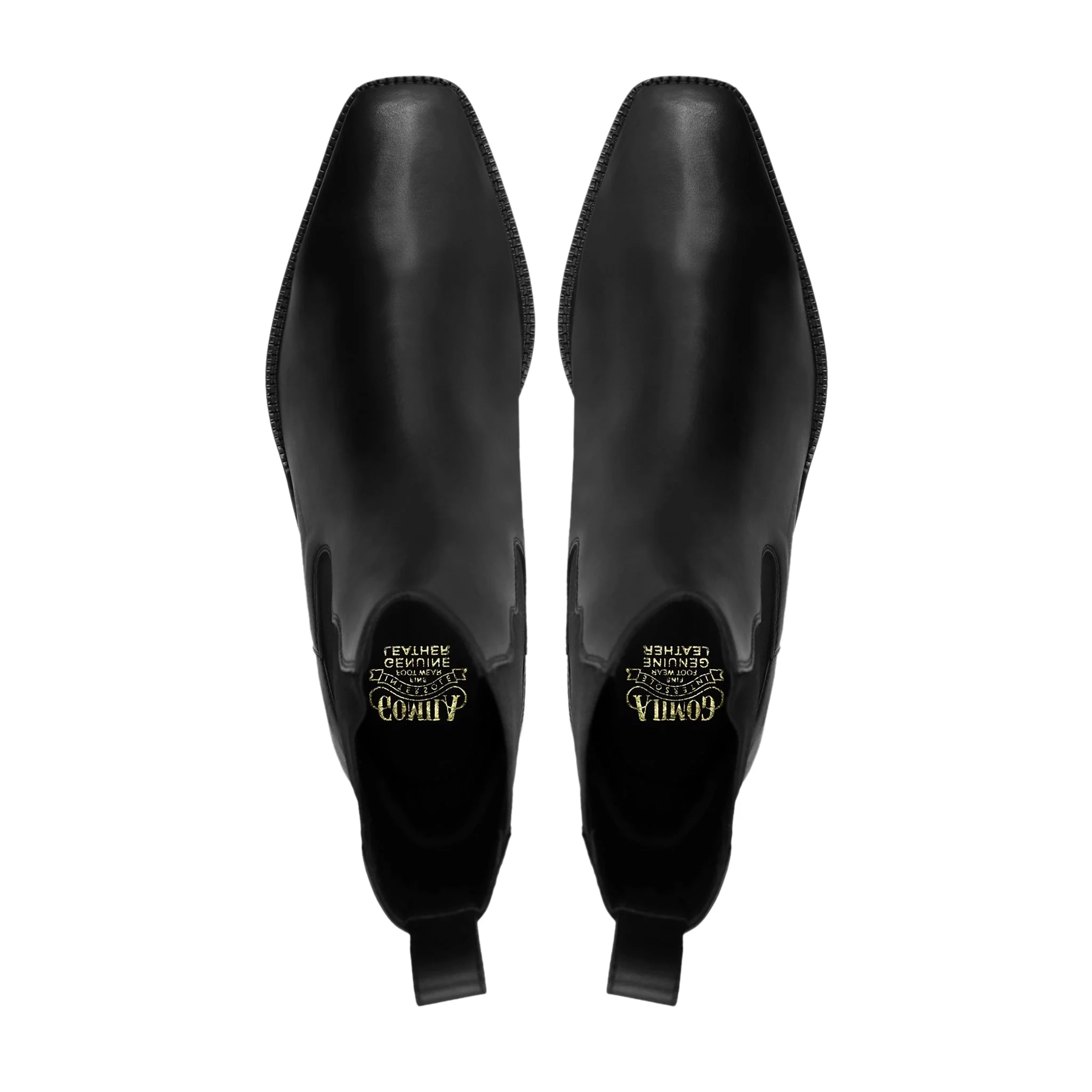 Yonke - Men's Black Calf Leather Chelsea Boot - Image 3