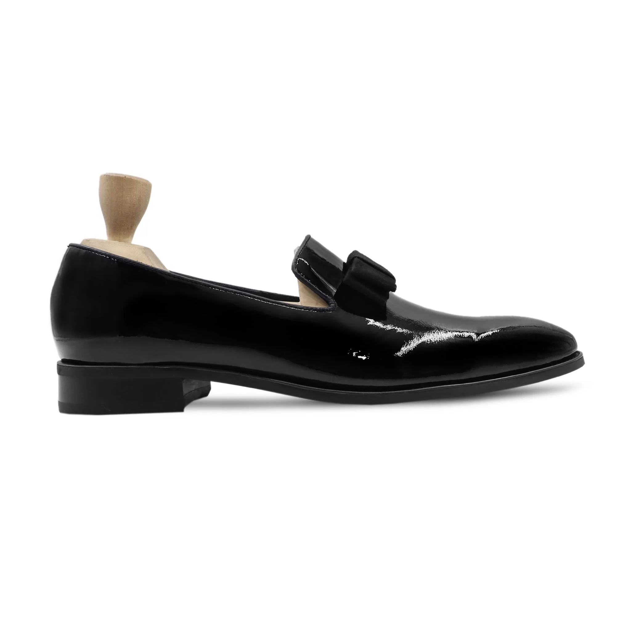 Zena - Men's Black Patent Leather Loafer - Image 2